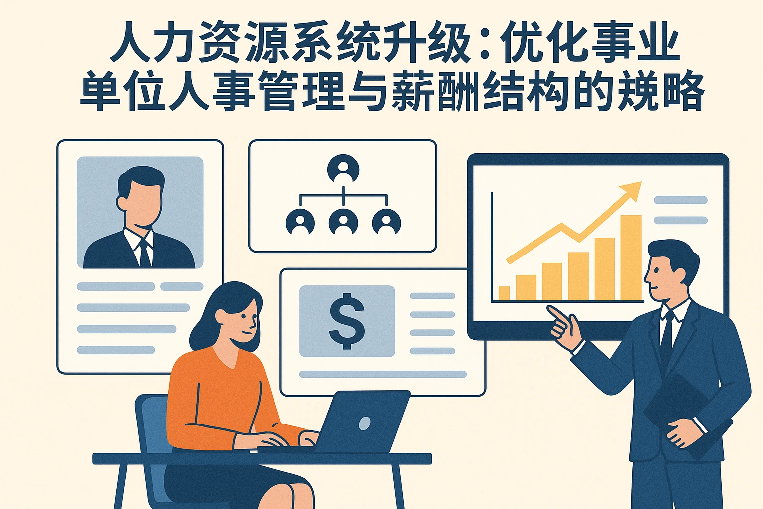 人力资源系统升级：优化事业单位人事管理与薪酬结构的关键策略