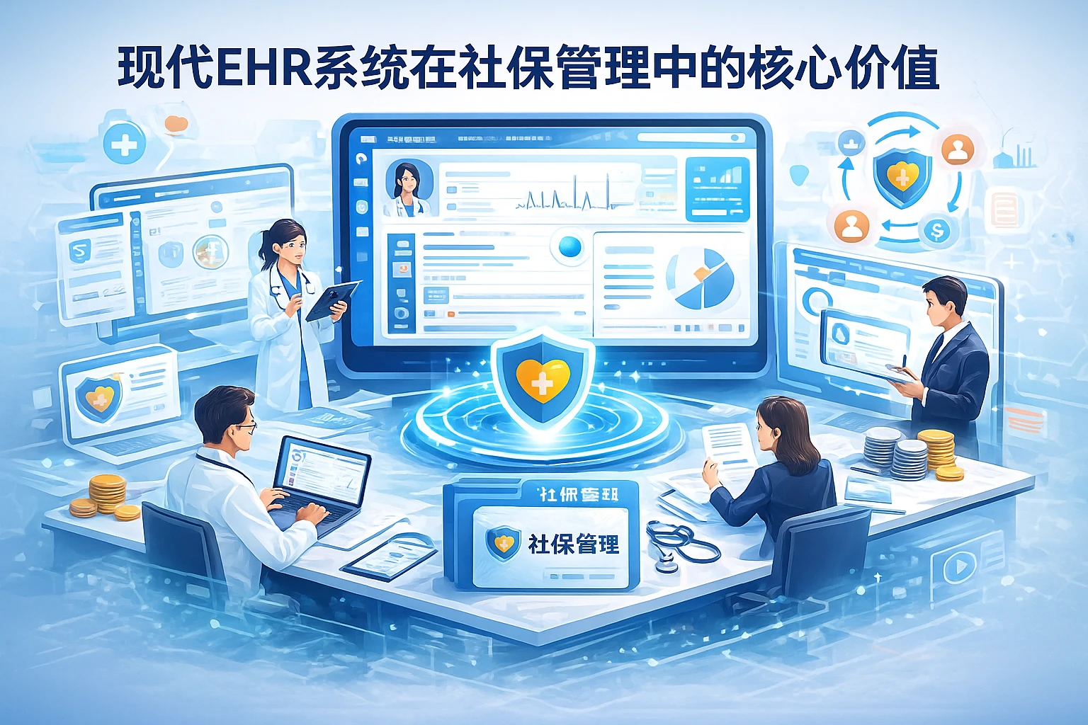现代EHR系统在社保管理中的核心价值