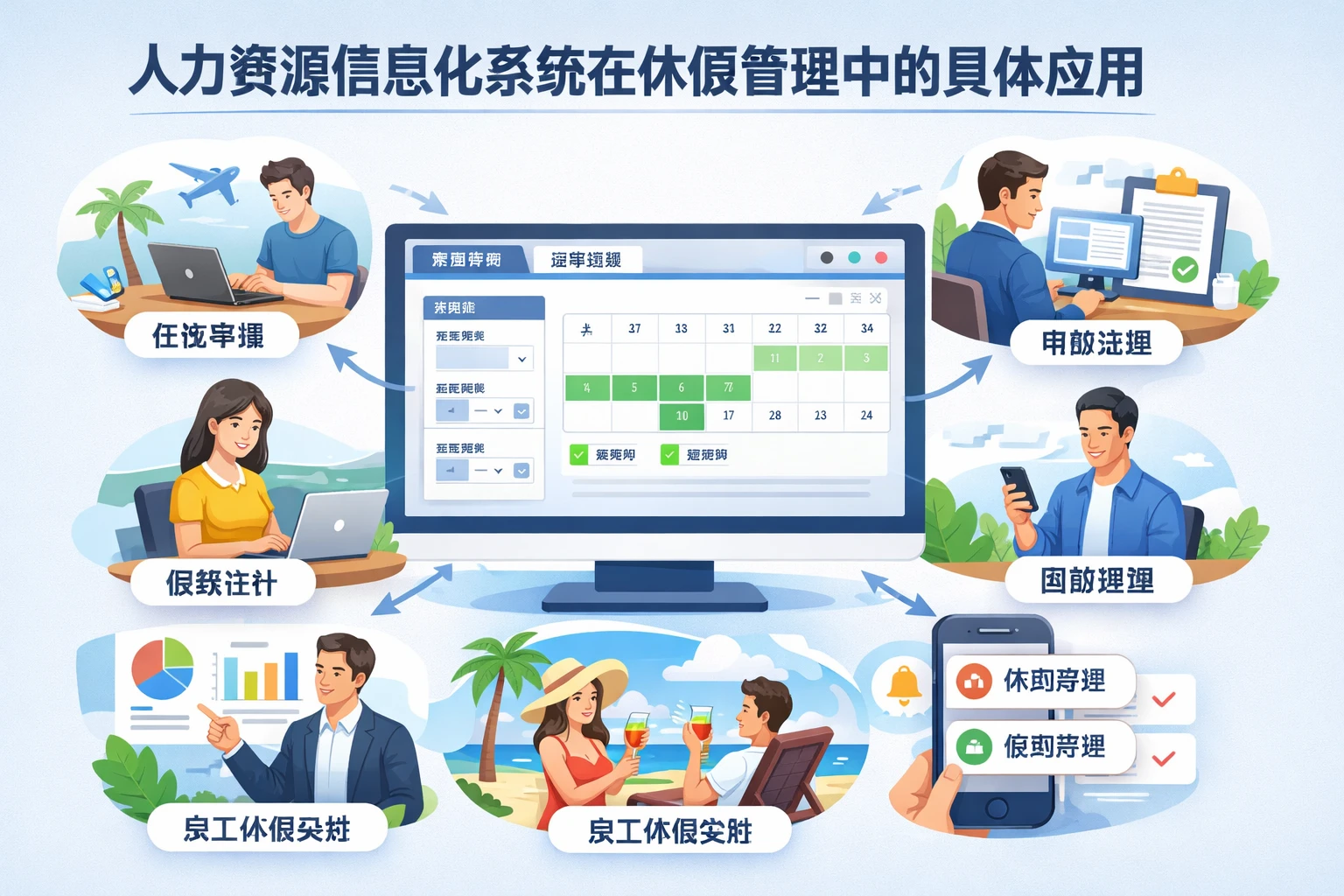 人力资源信息化系统在休假管理中的具体应用