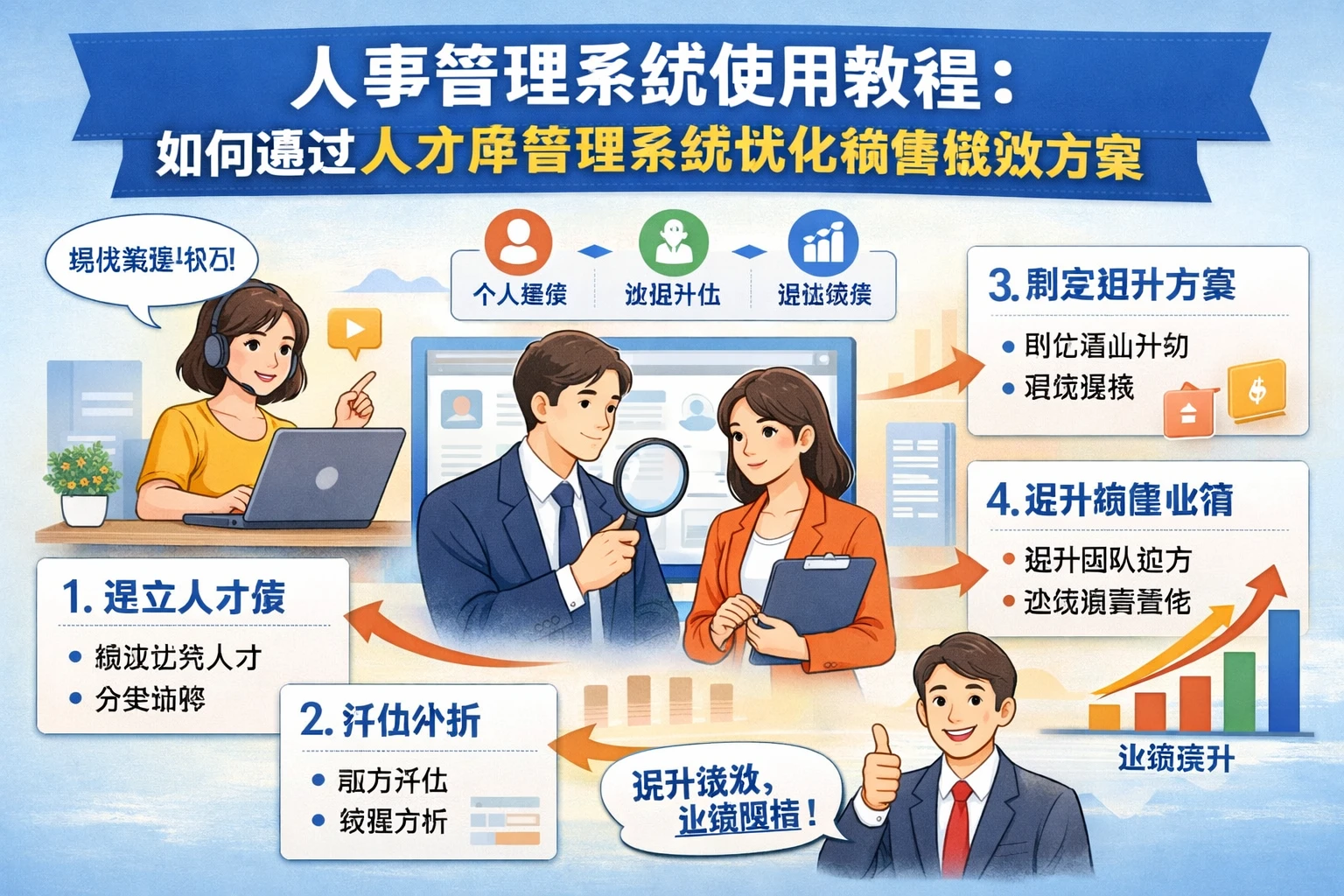 人事管理系统使用教程：如何通过人才库管理系统优化销售绩效方案