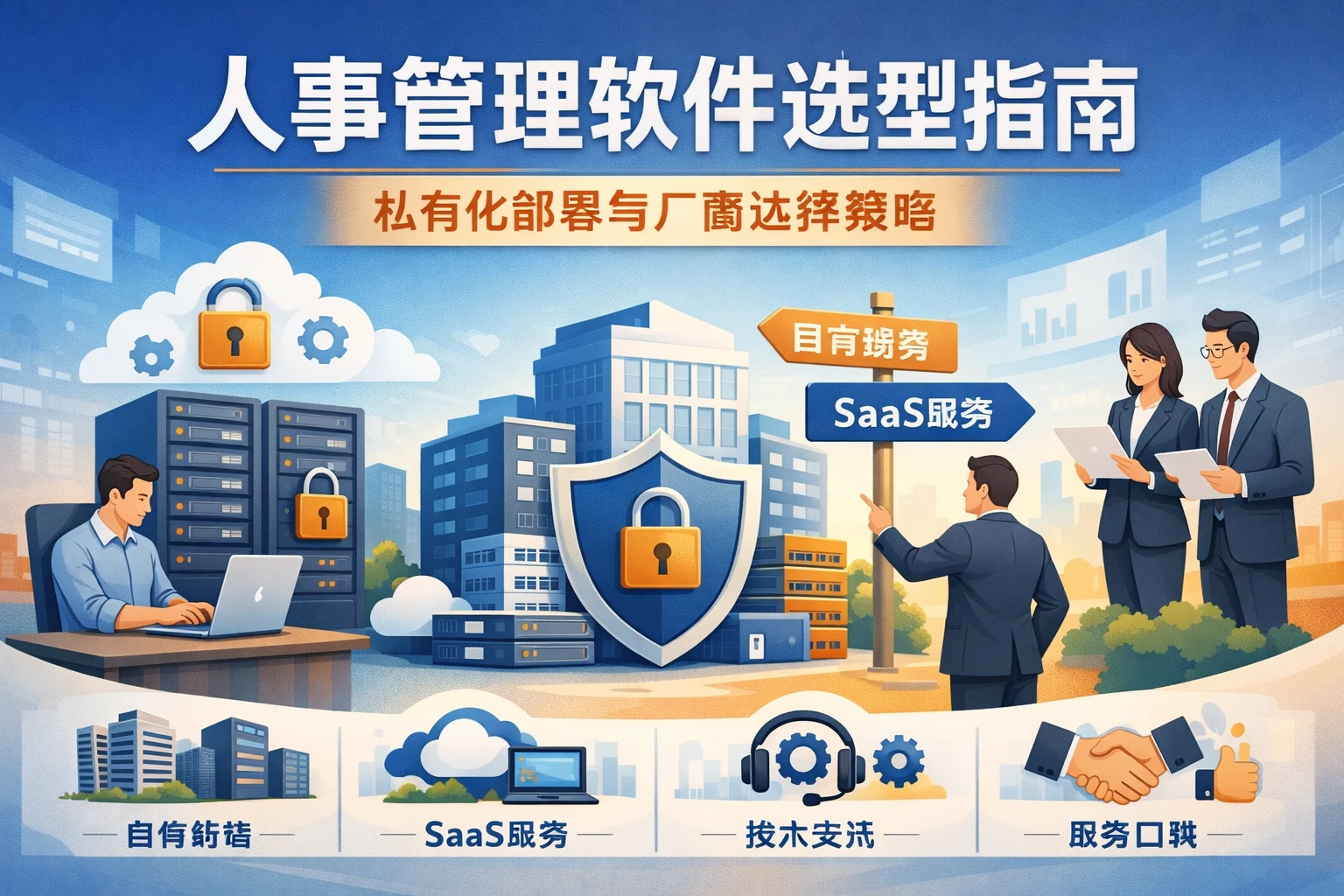 人事管理软件选型指南：私有化部署与厂商选择策略