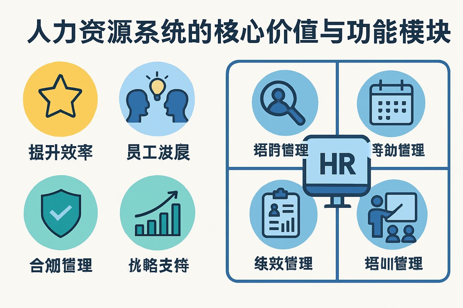 人力资源系统的核心价值与功能模块