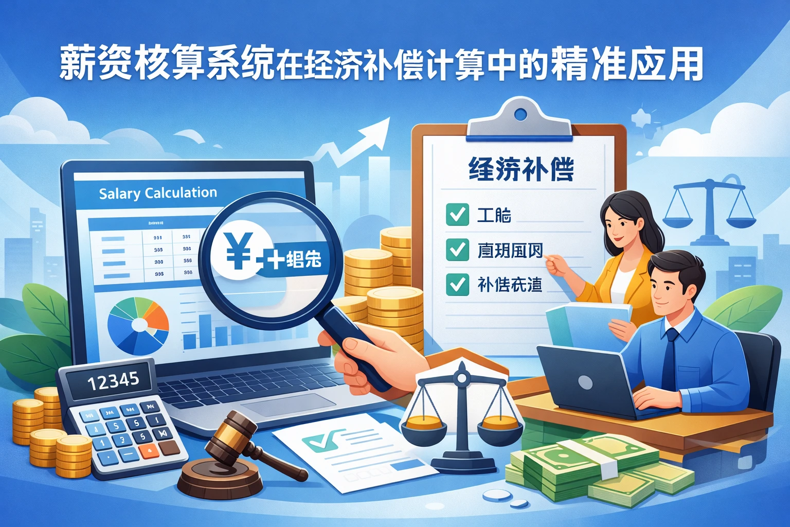 薪资核算系统在经济补偿计算中的精准应用
