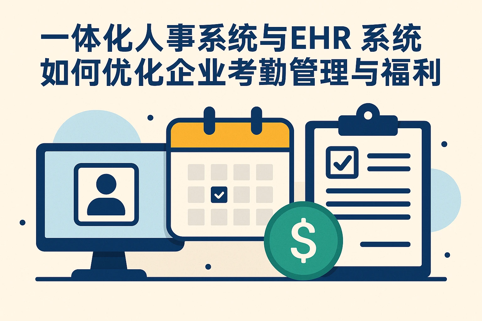 一体化人事系统与EHR系统如何优化企业考勤管理与福利合规