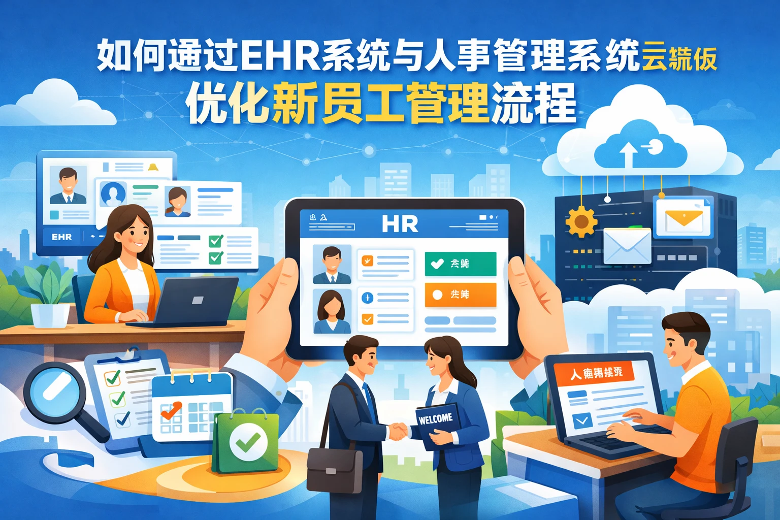 如何通过ehr系统与人事管理系统云端版优化新员工管理流程