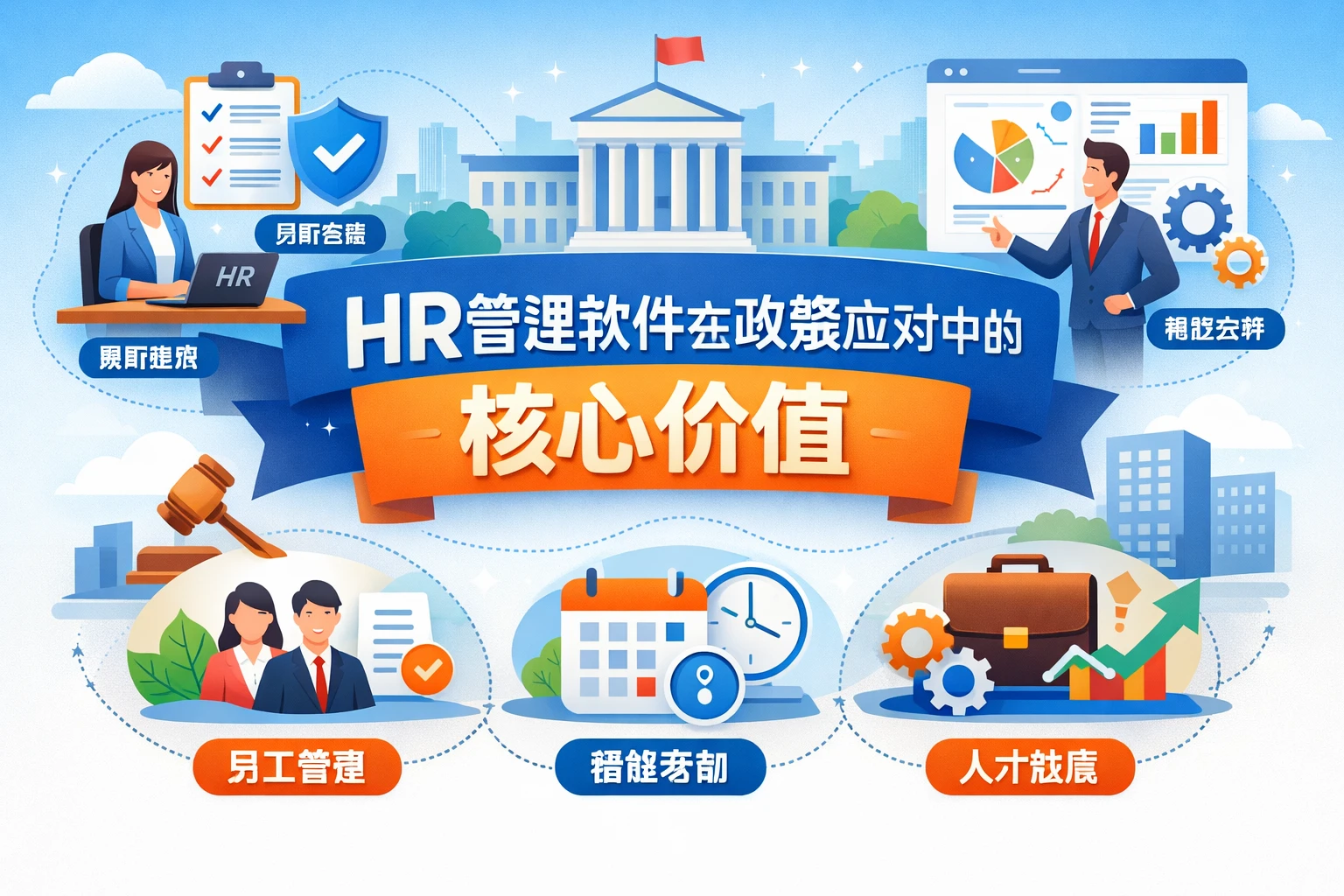 HR管理软件在政策应对中的核心价值