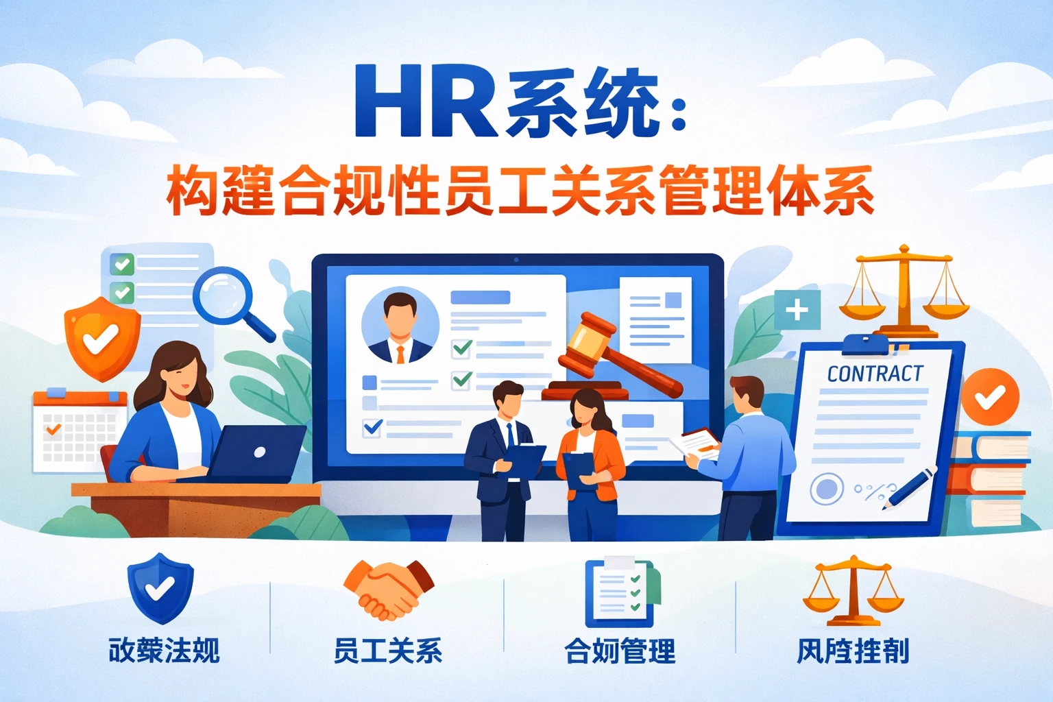 HR系统：构建合规性员工关系管理体系