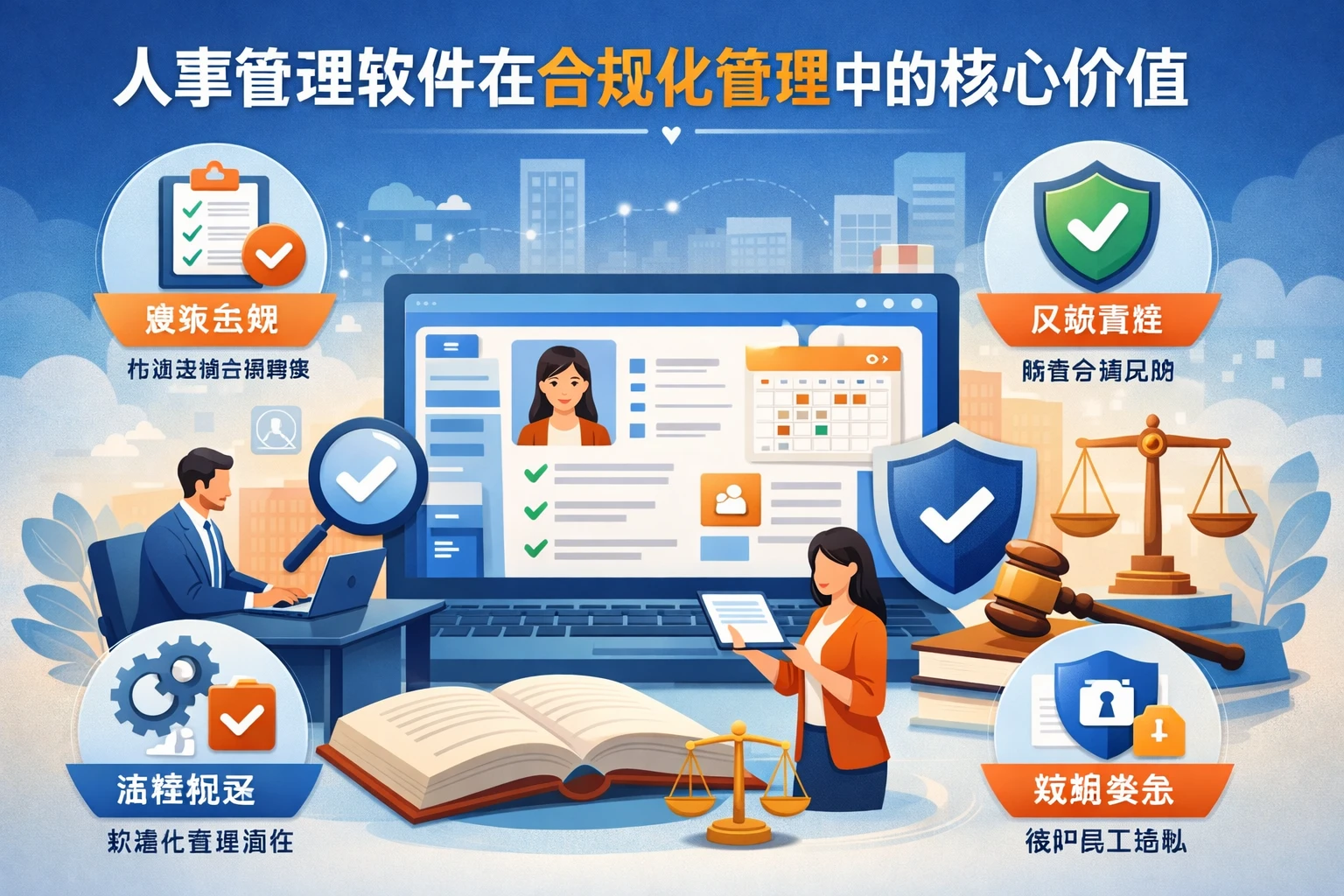 人事管理软件在合规化管理中的核心价值