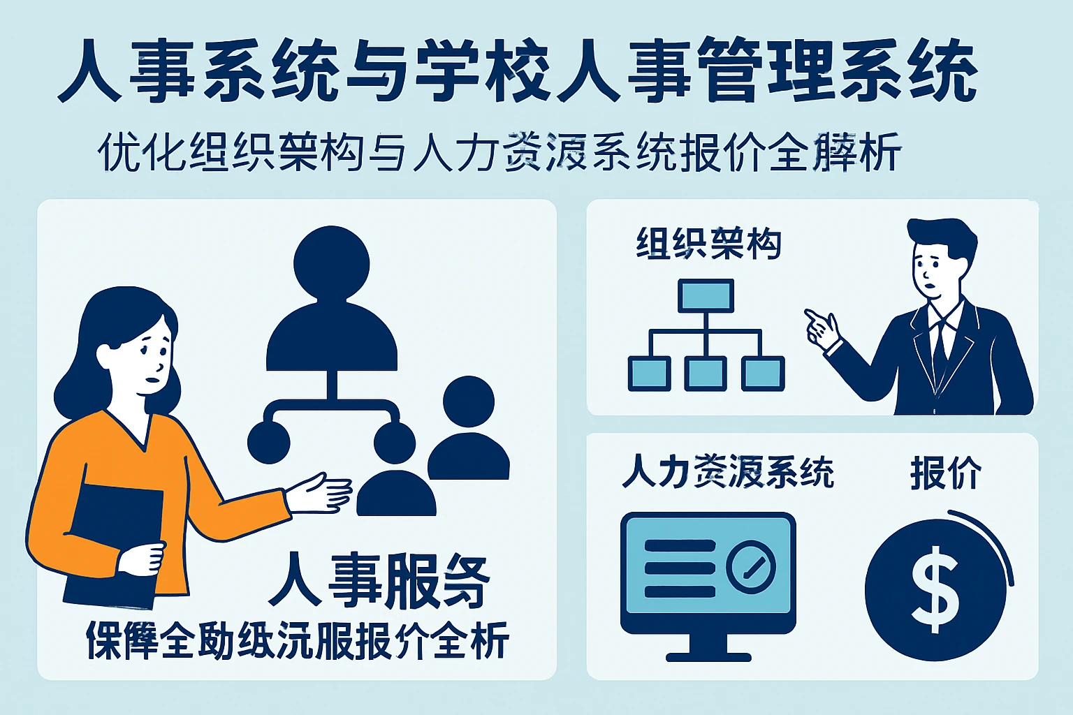 人事系统与学校人事管理系统:优化组织架构与人力资源系统报价全解析