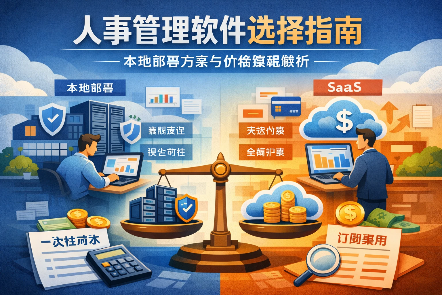 人事管理软件选择指南:本地部署方案与价格策略解析