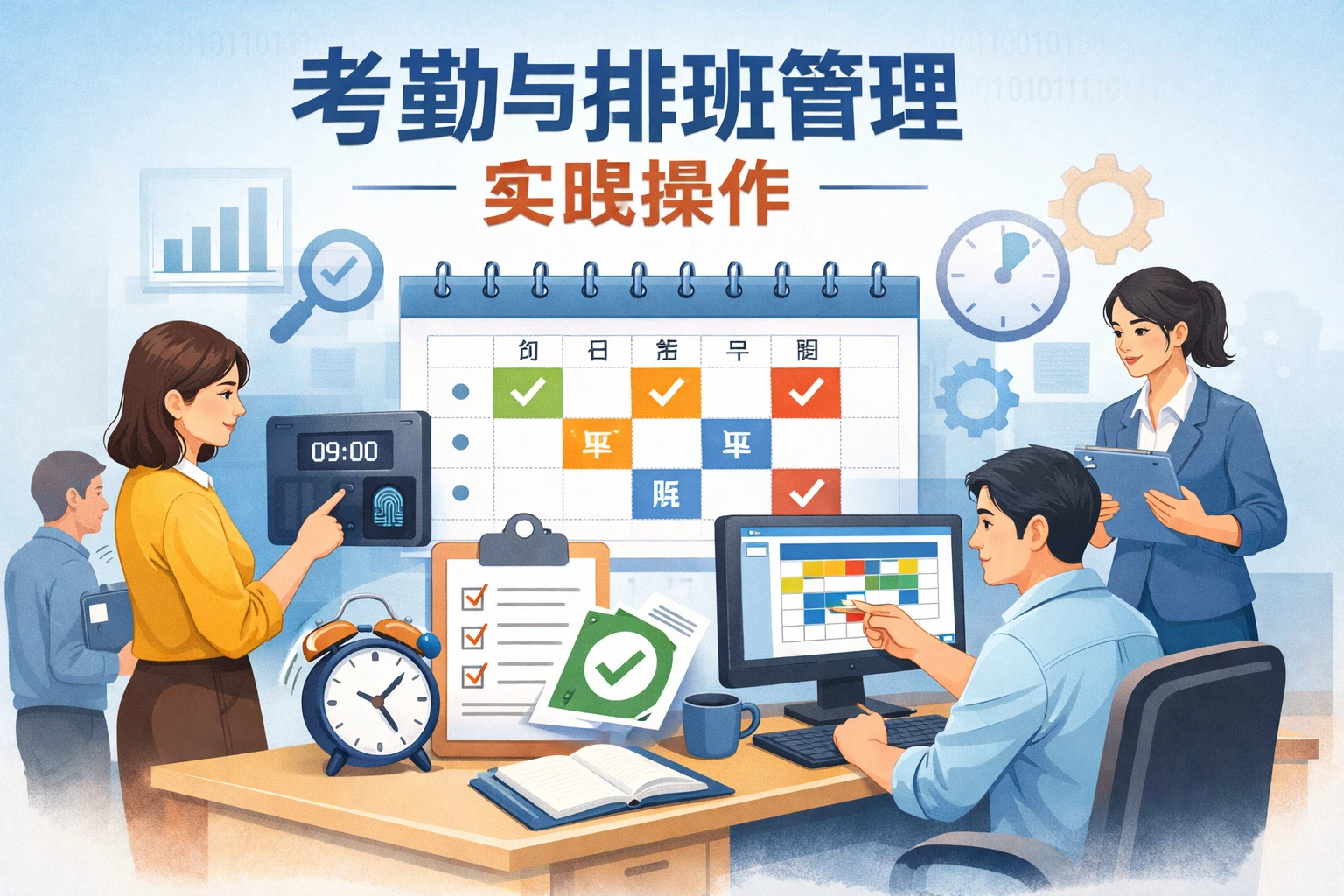 考勤与排班管理实践操作