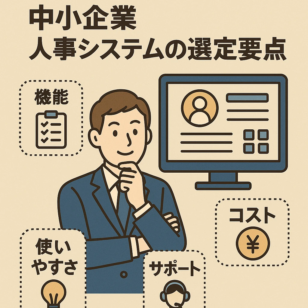 中小企业人事系统的选择要点