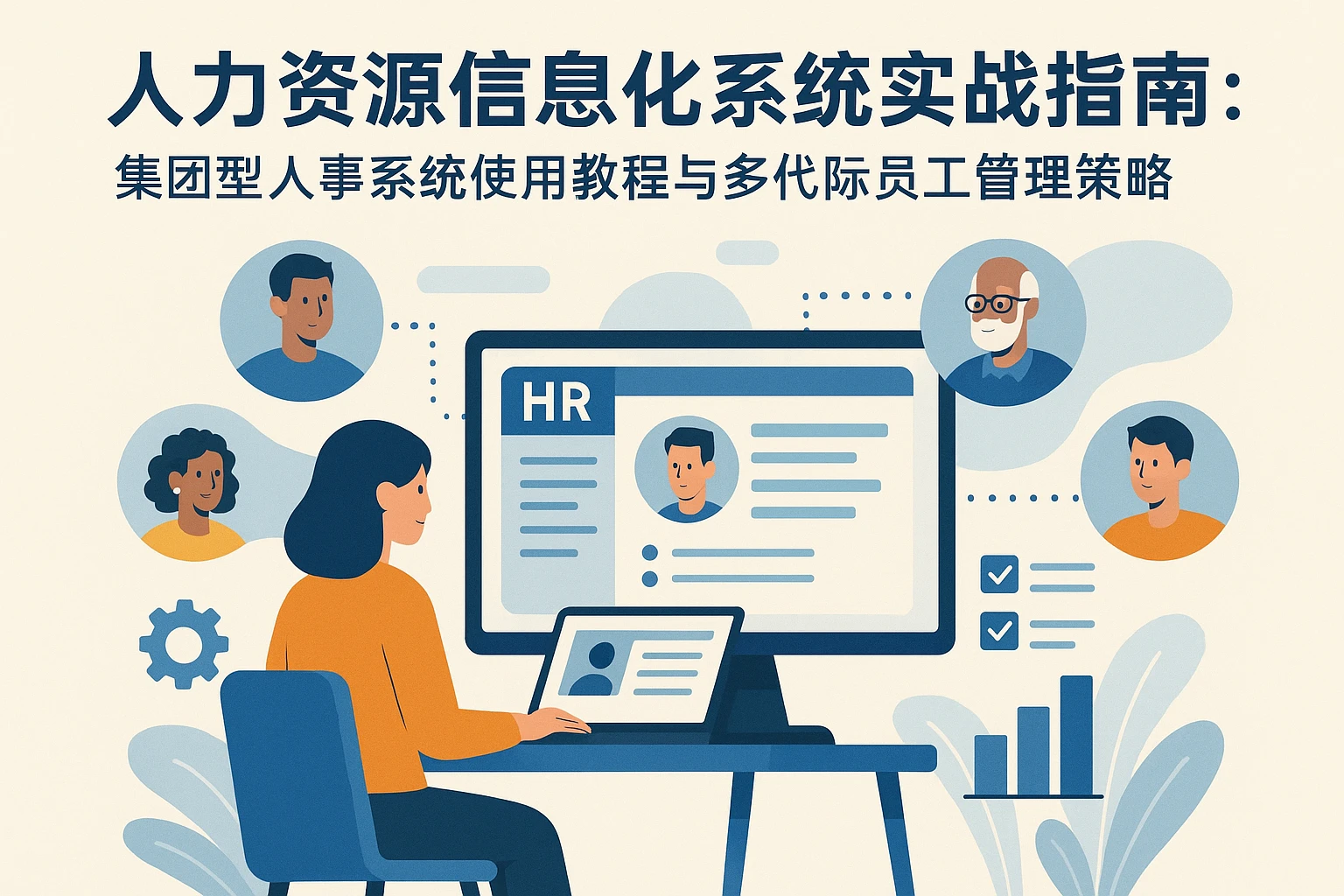 人力资源信息化系统实战指南：集团型人事系统使用教程与多代际员工管理策略