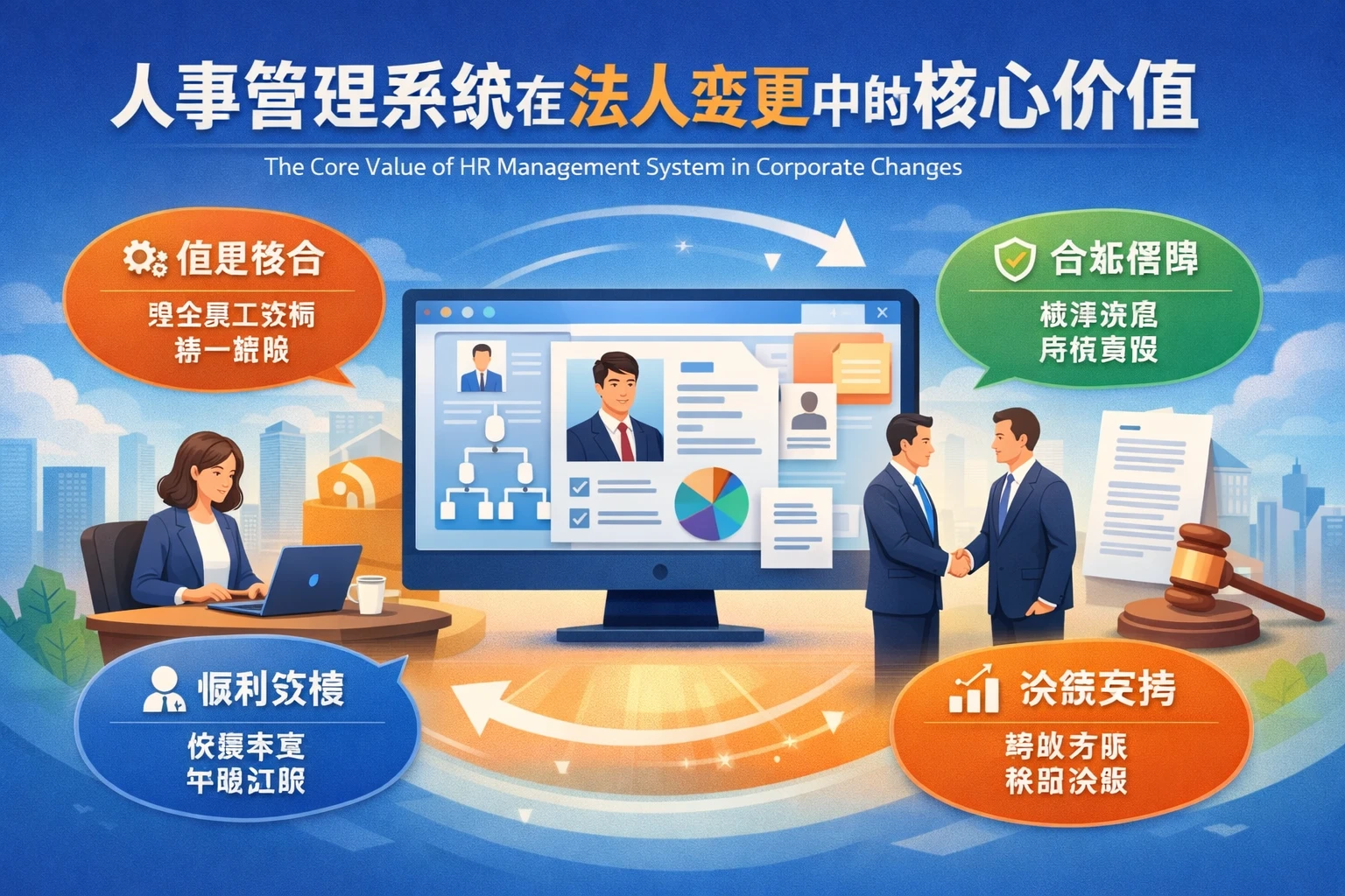 人事管理系统在法人变更中的核心价值