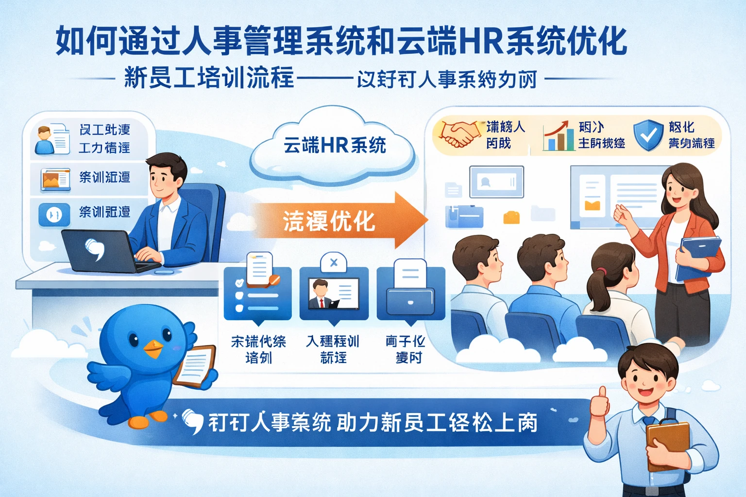 如何通过人事管理系统和云端HR系统优化新员工培训流程——以钉钉人事系统为例