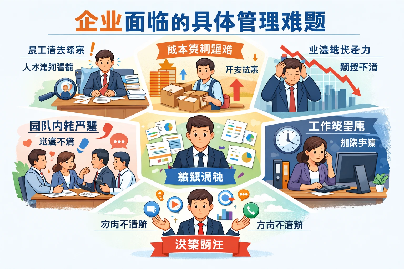 企业面临的具体管理难题