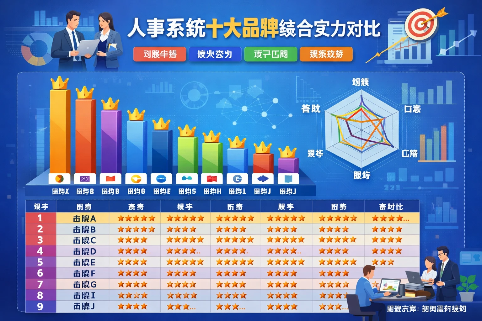 人事系统十大品牌综合实力对比