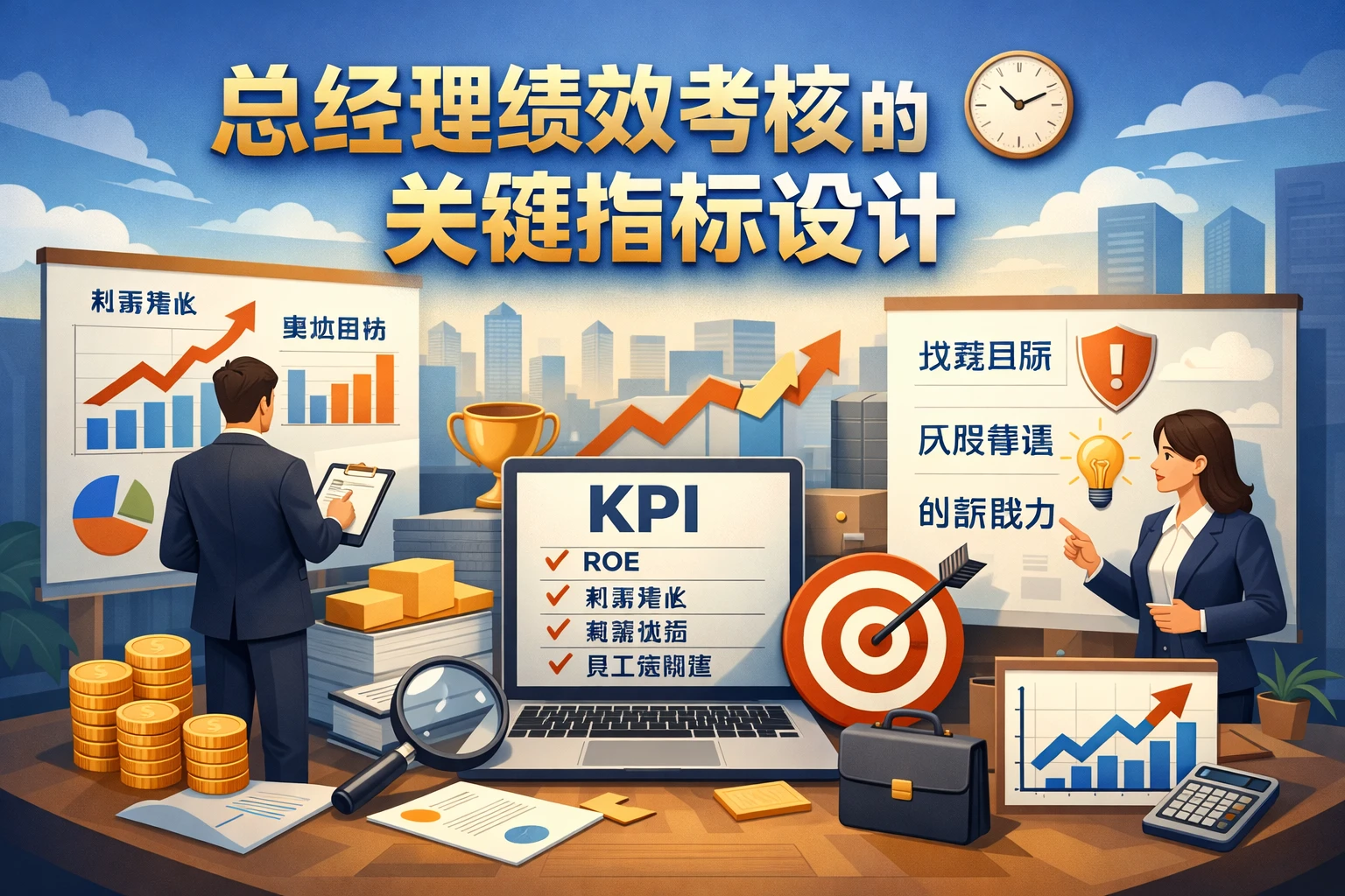 总经理绩效考核的关键指标设计