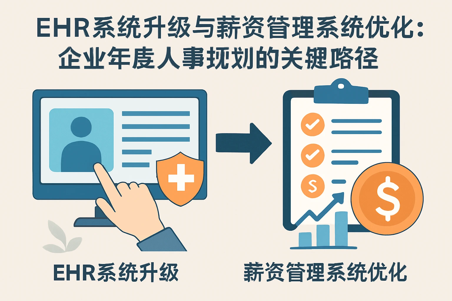 EHR系统升级与薪资管理系统优化：企业年度人事规划的关键路径