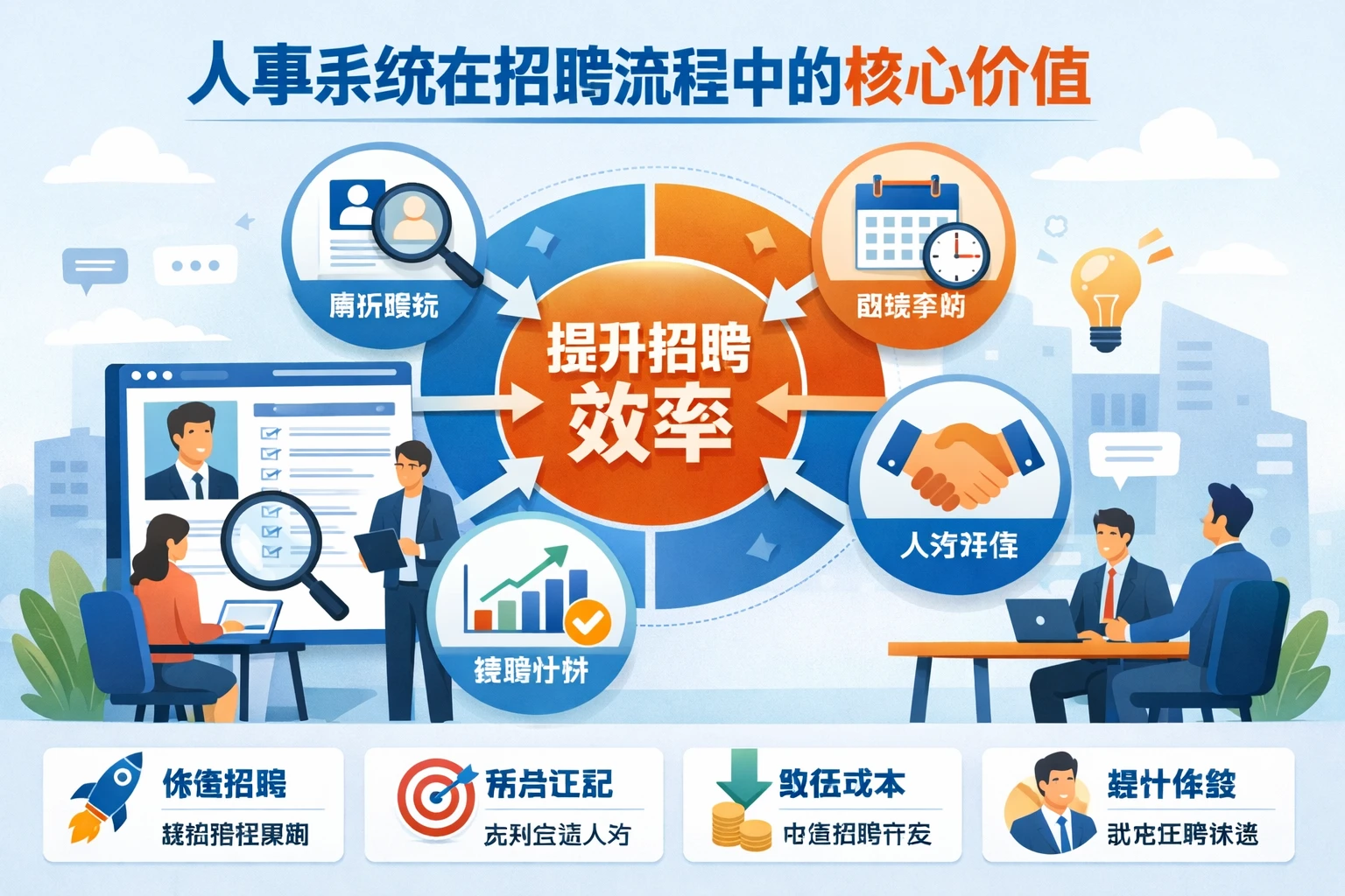 人事系统在招聘流程中的核心价值