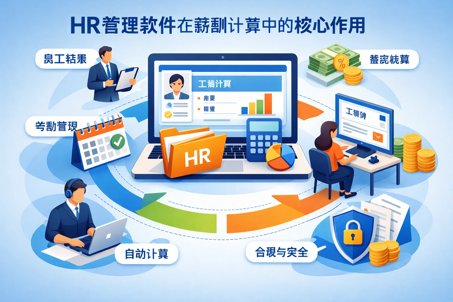 HR管理软件在薪酬计算中的核心作用