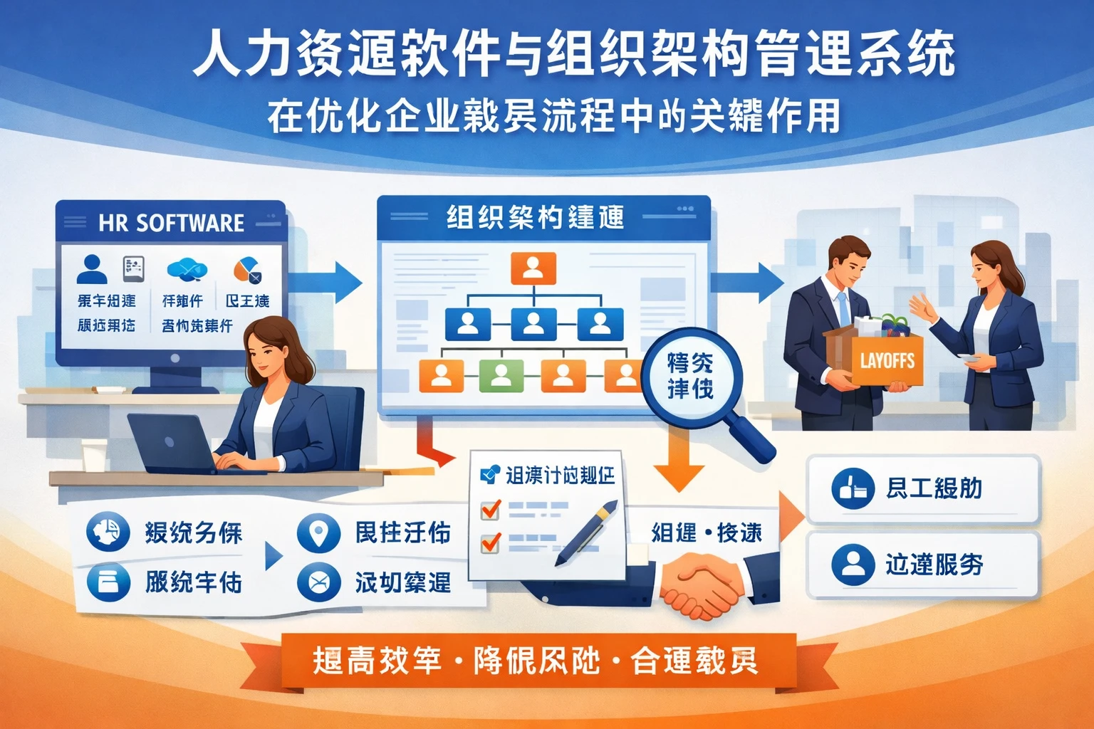 人力资源软件与组织架构管理系统在优化企业裁员流程中的关键作用