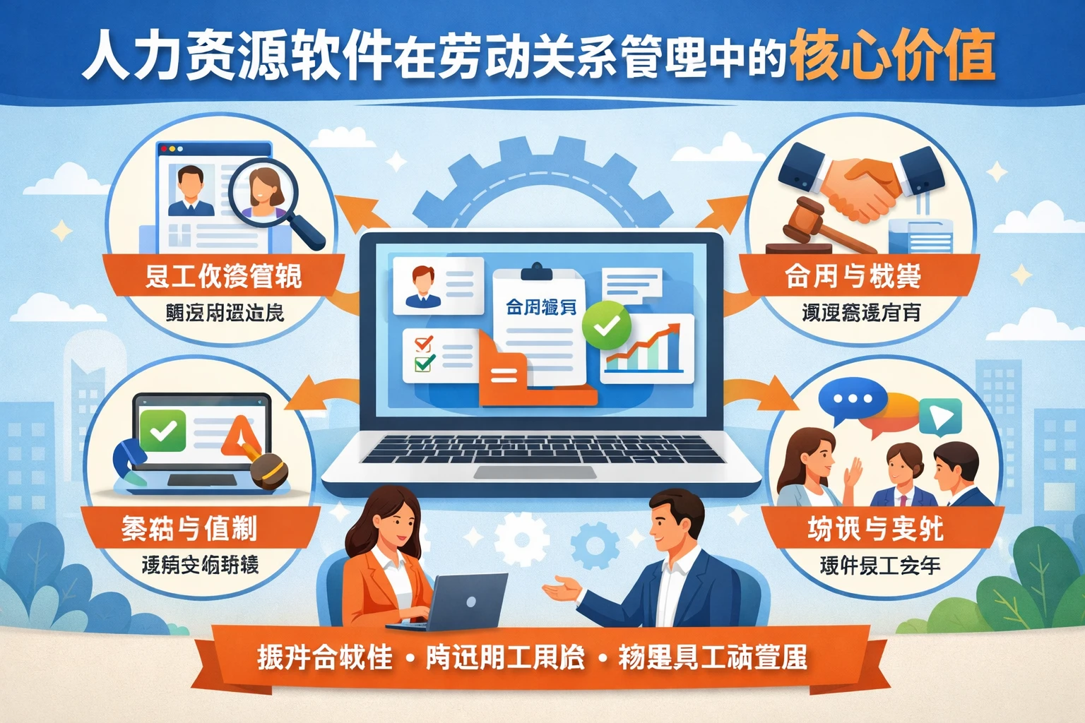 人力资源软件在劳动关系管理中的核心价值