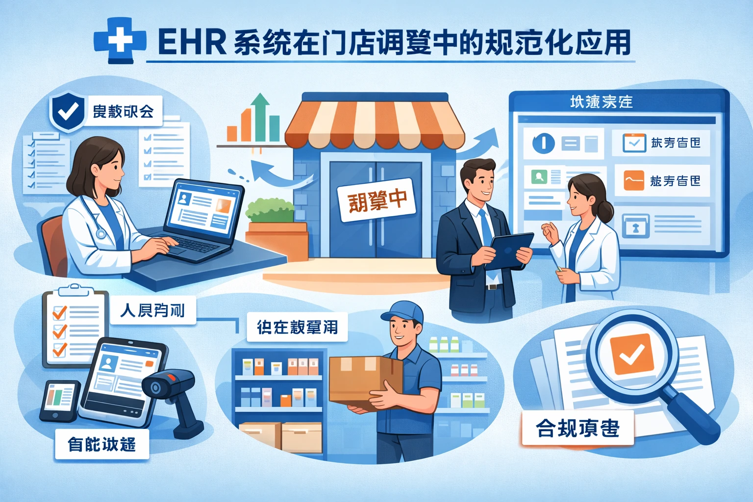 EHR系统在门店调整中的规范化应用