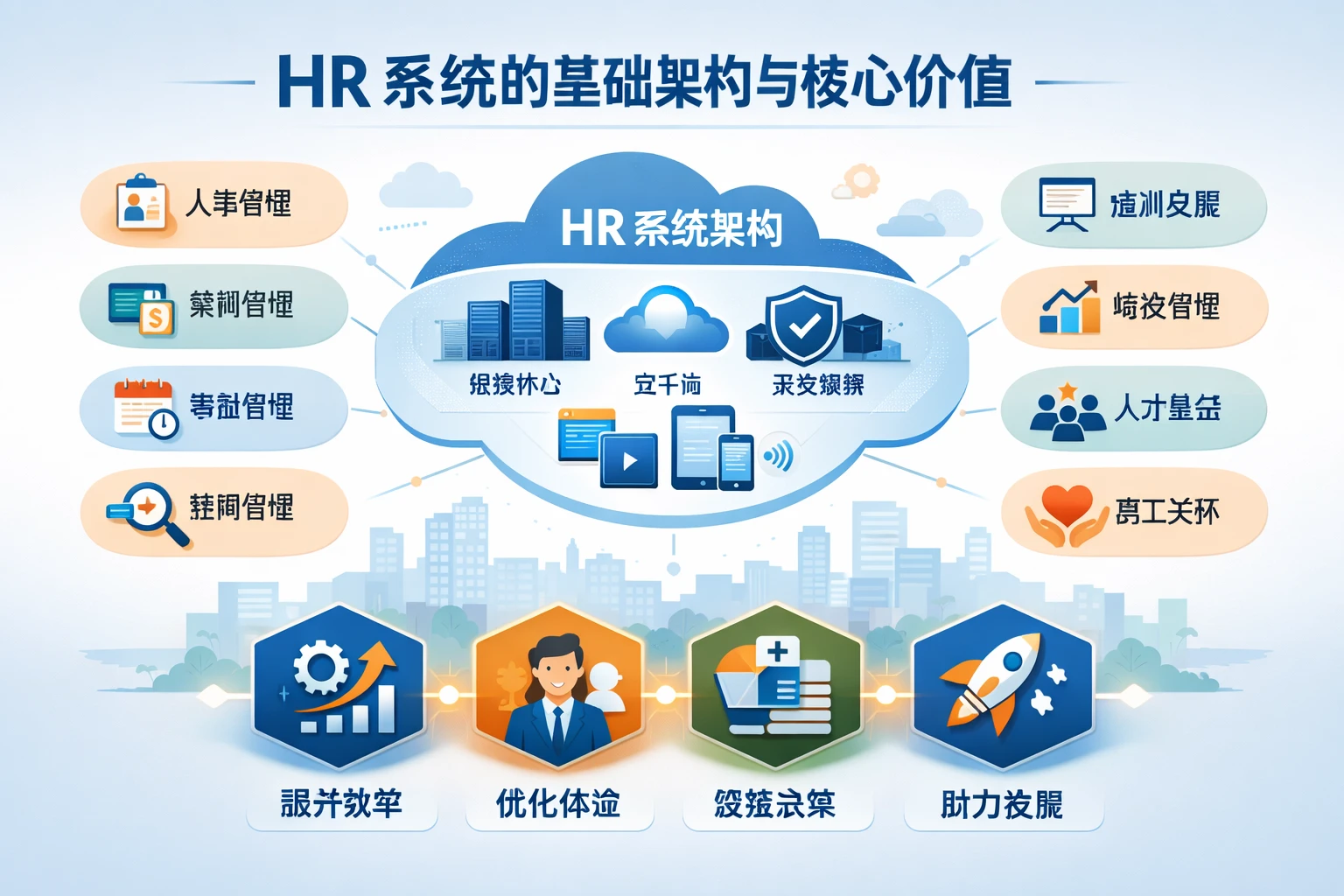 HR系统的基础架构与核心价值