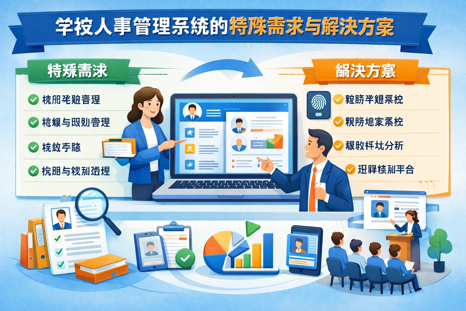 学校人事管理系统的特殊需求与解决方案