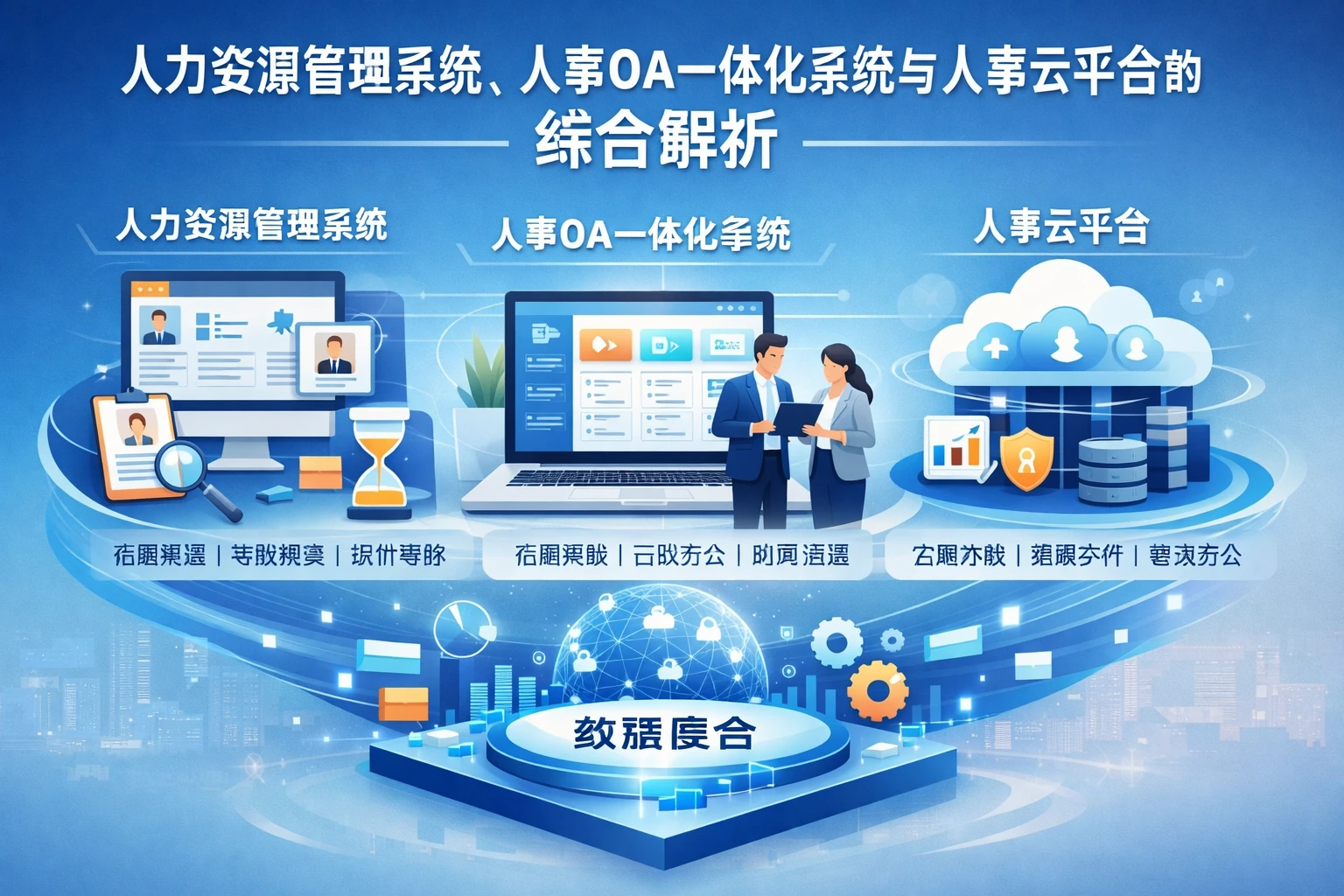 人力资源管理系统、人事OA一体化系统与人事云平台的综合解析
