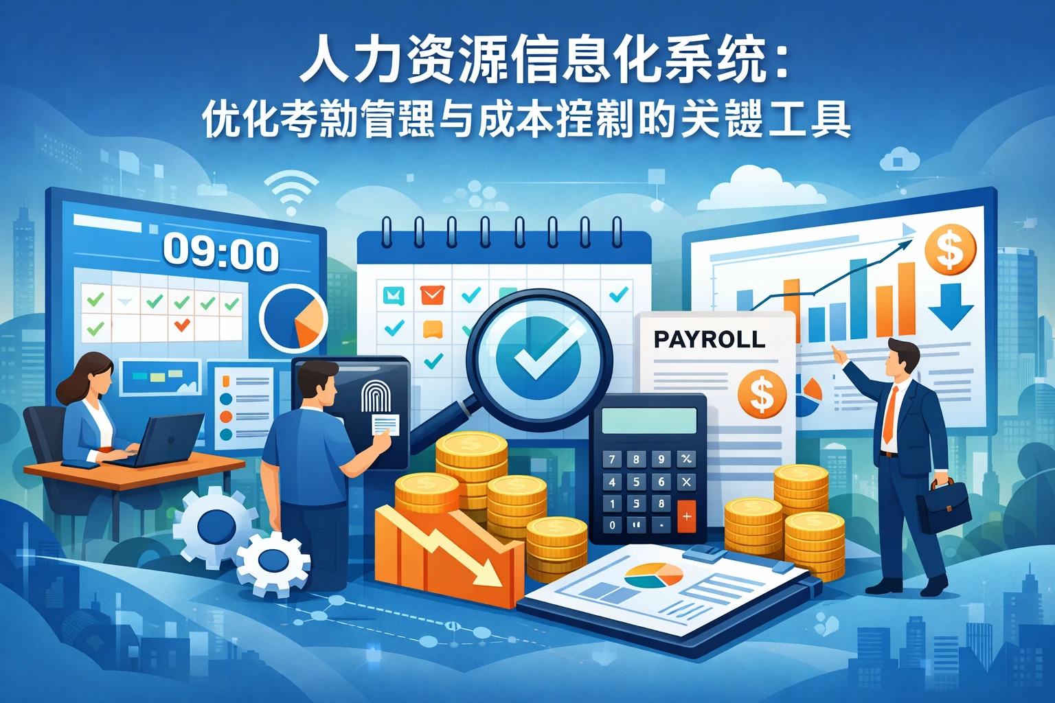 人力资源信息化系统：优化考勤管理与成本控制的关键工具