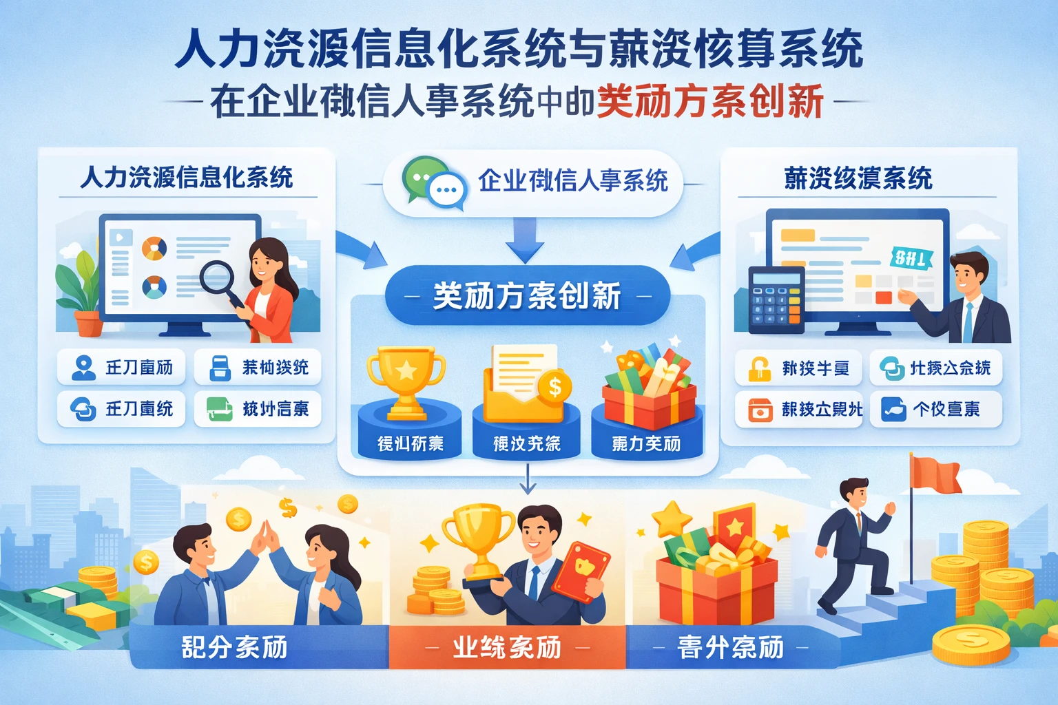 人力资源信息化系统与薪资核算系统在企业微信人事系统中的奖励方案创新