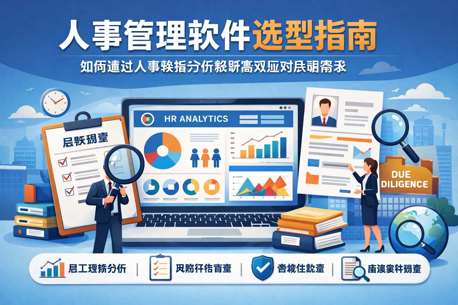 人事管理软件选型指南：如何通过人事数据分析系统高效应对尽调需求