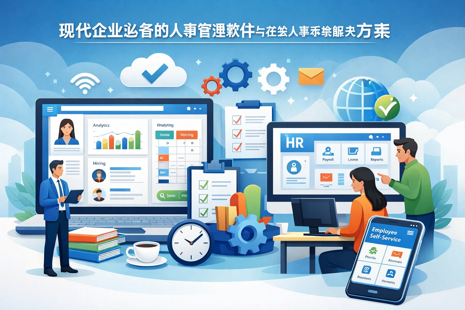 现代企业必备的人事管理软件与在线人事系统解决方案