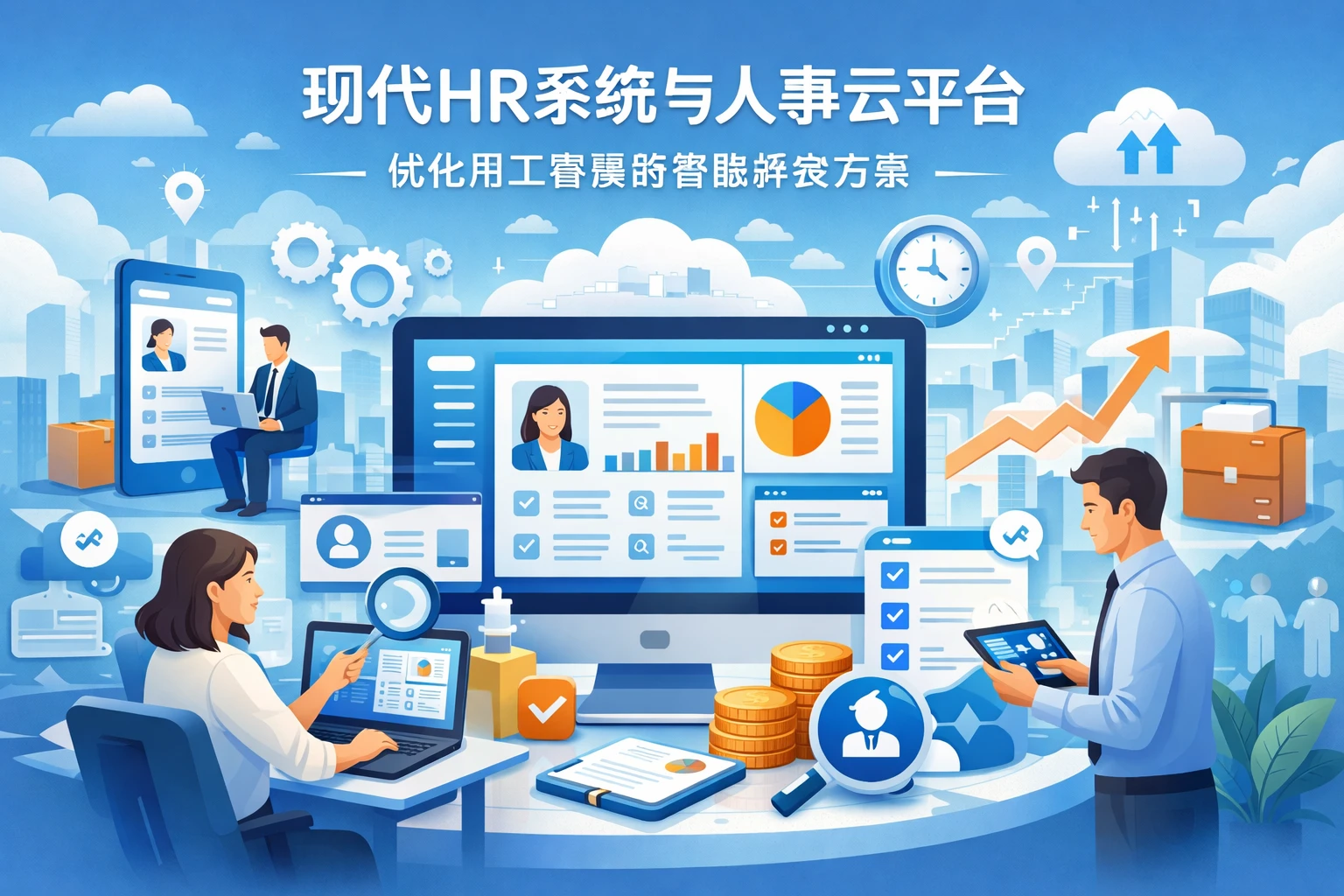 现代HR系统与人事云平台:优化用工管理的智能解决方案