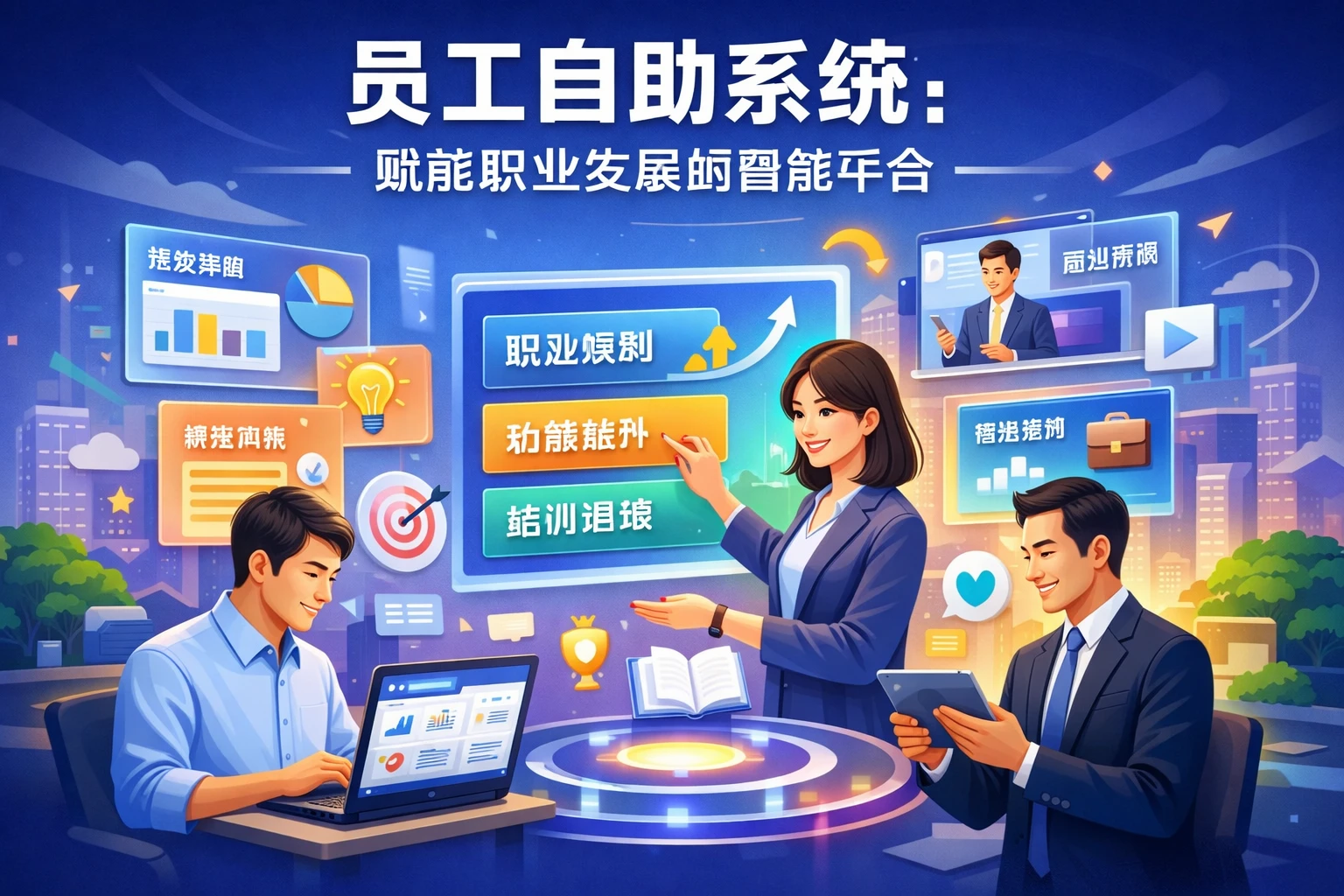 员工自助系统：赋能职业发展的智能平台