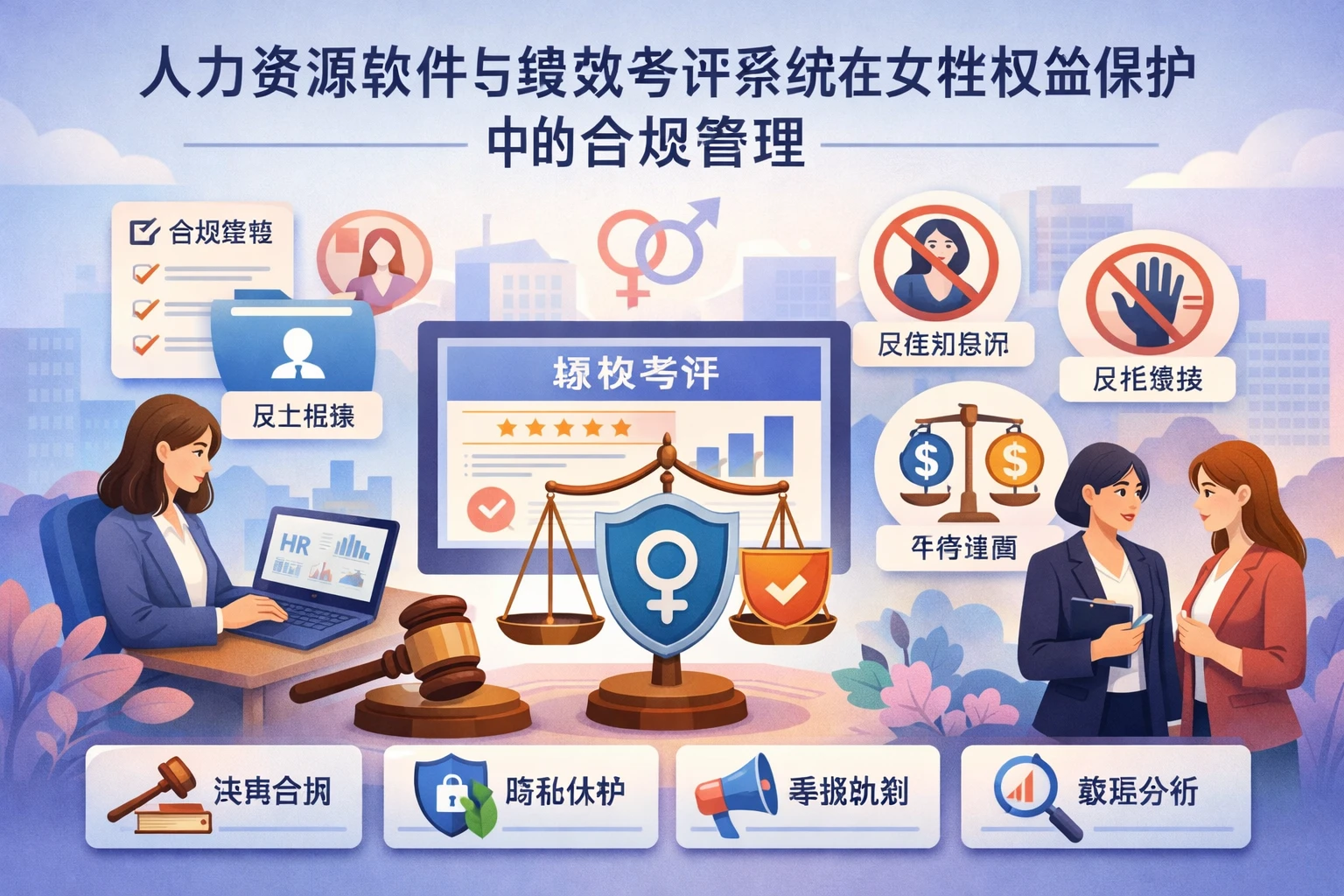 人力资源软件与绩效考评系统在女性权益保护中的合规管理