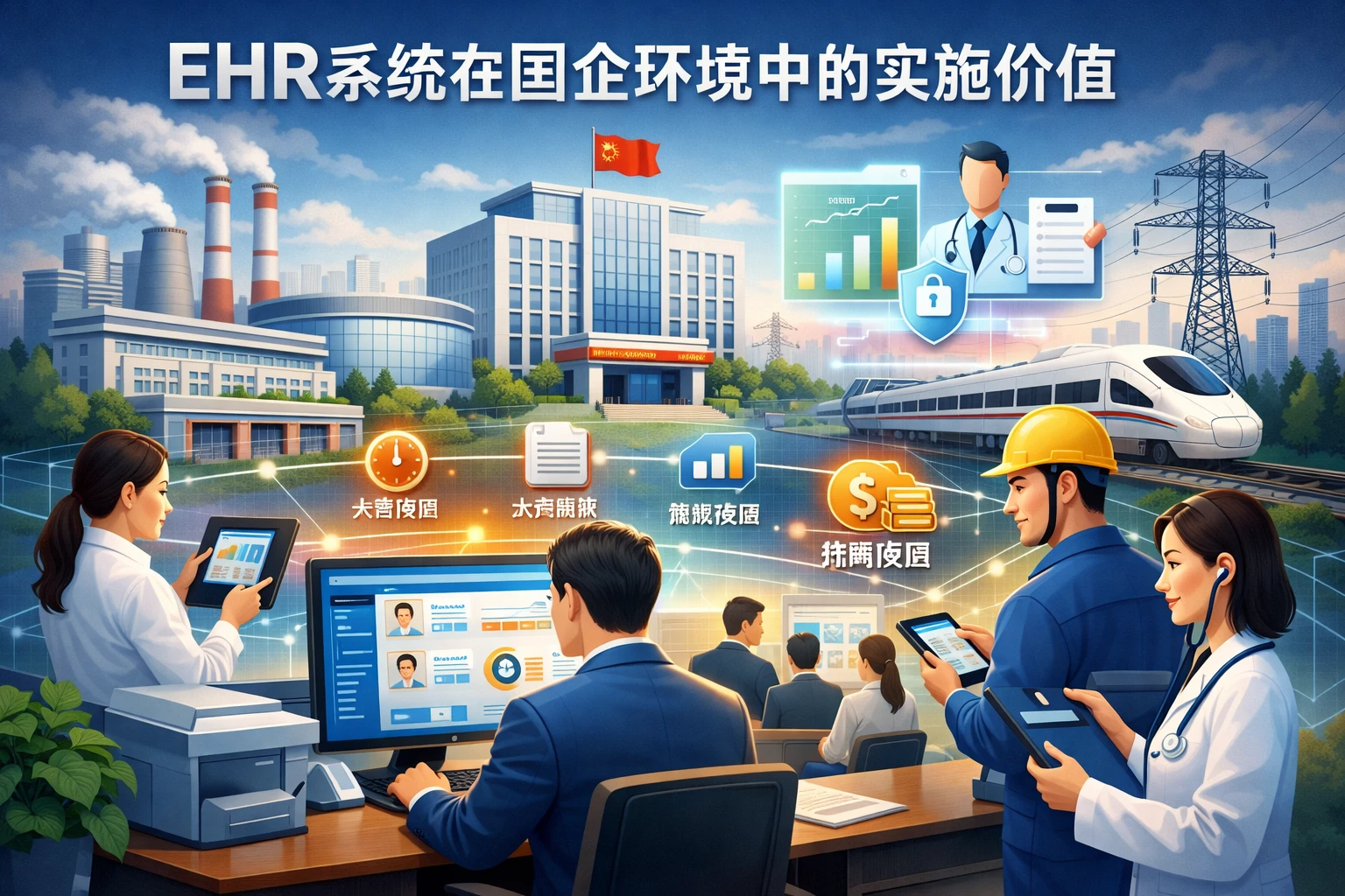 EHR系统在国企环境中的实施价值