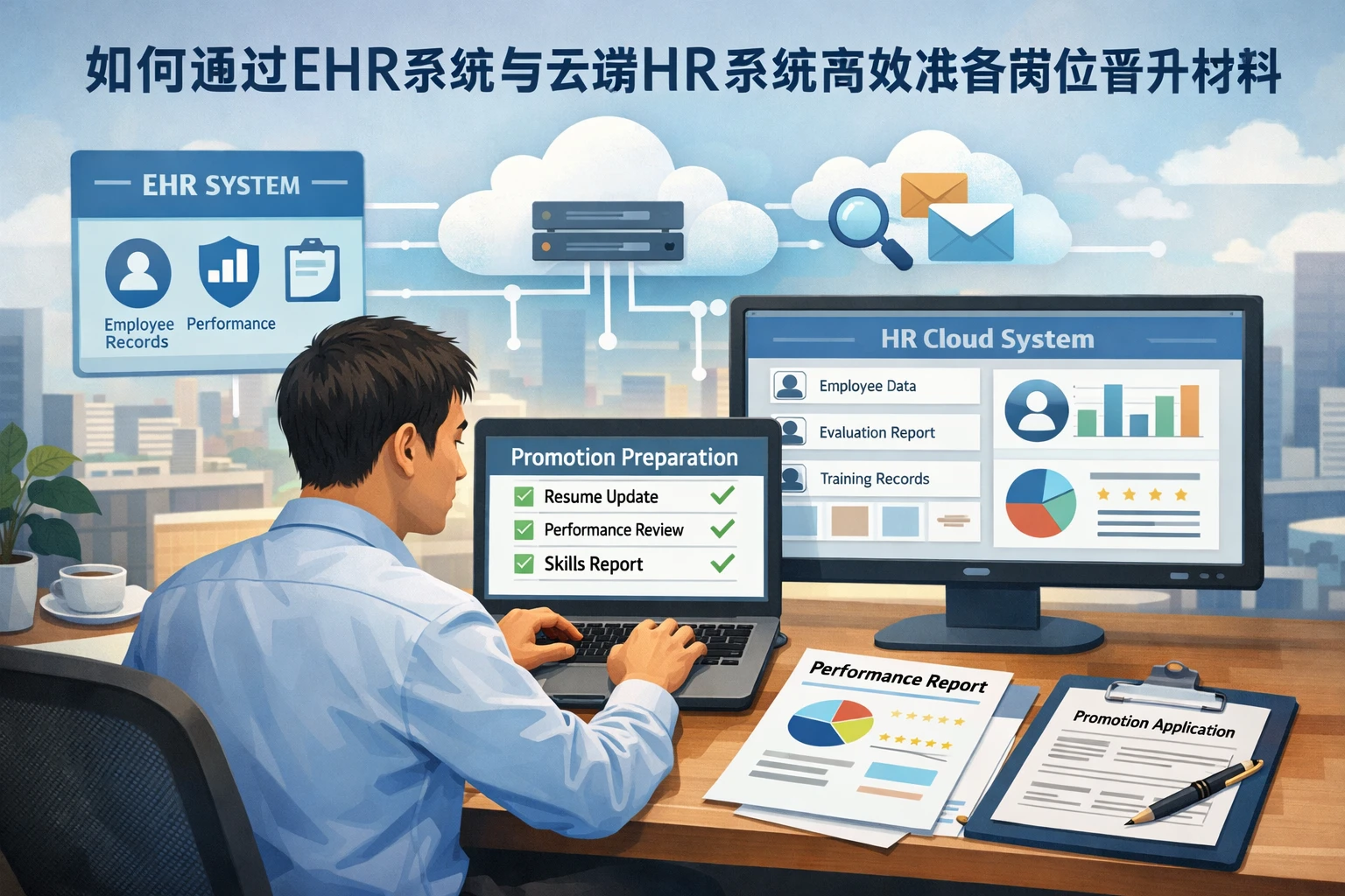 如何通过ehr系统与云端HR系统高效准备岗位晋升材料