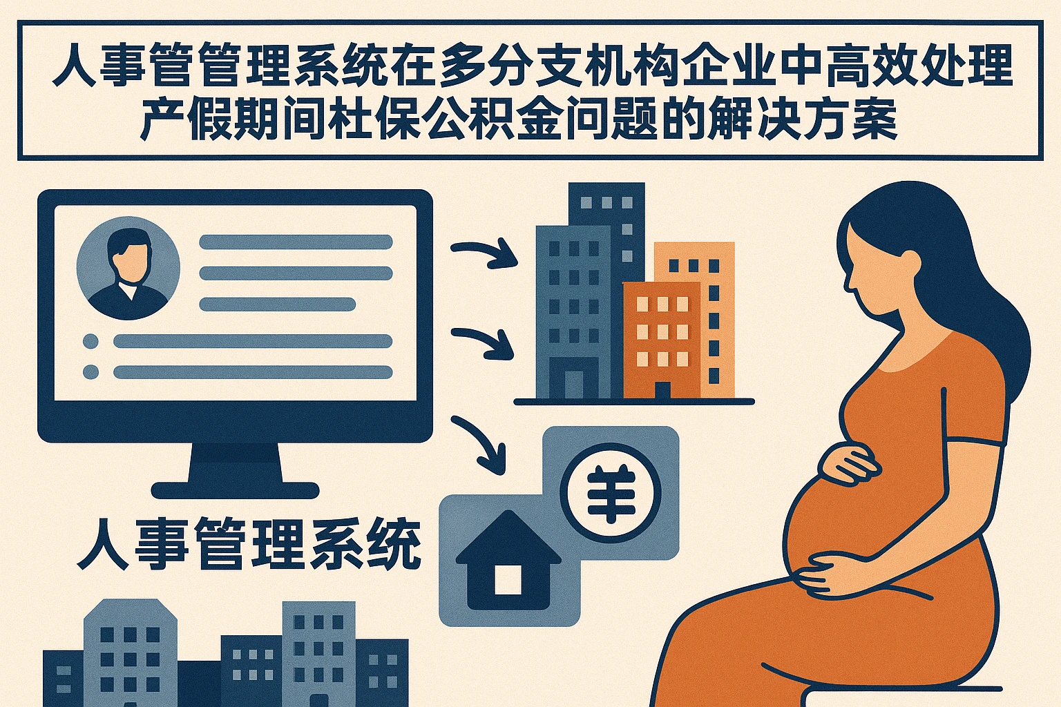 人事管理系统在多分支机构企业中高效处理产假期间社保公积金问题的解决方案