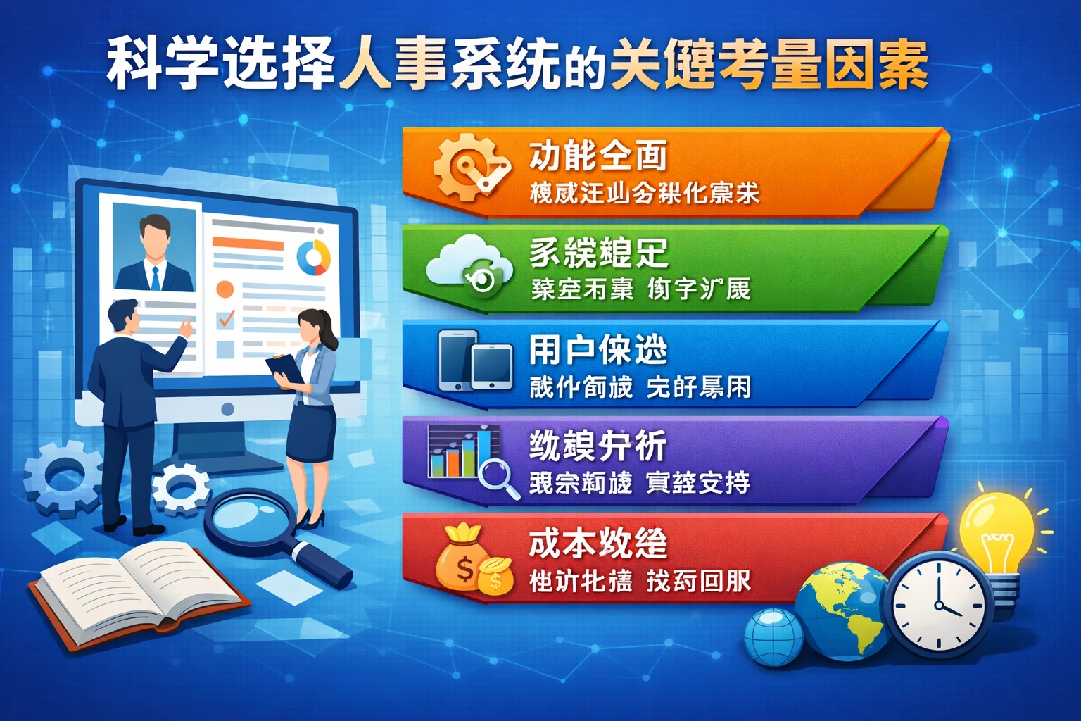 科学选择人事系统的关键考量因素