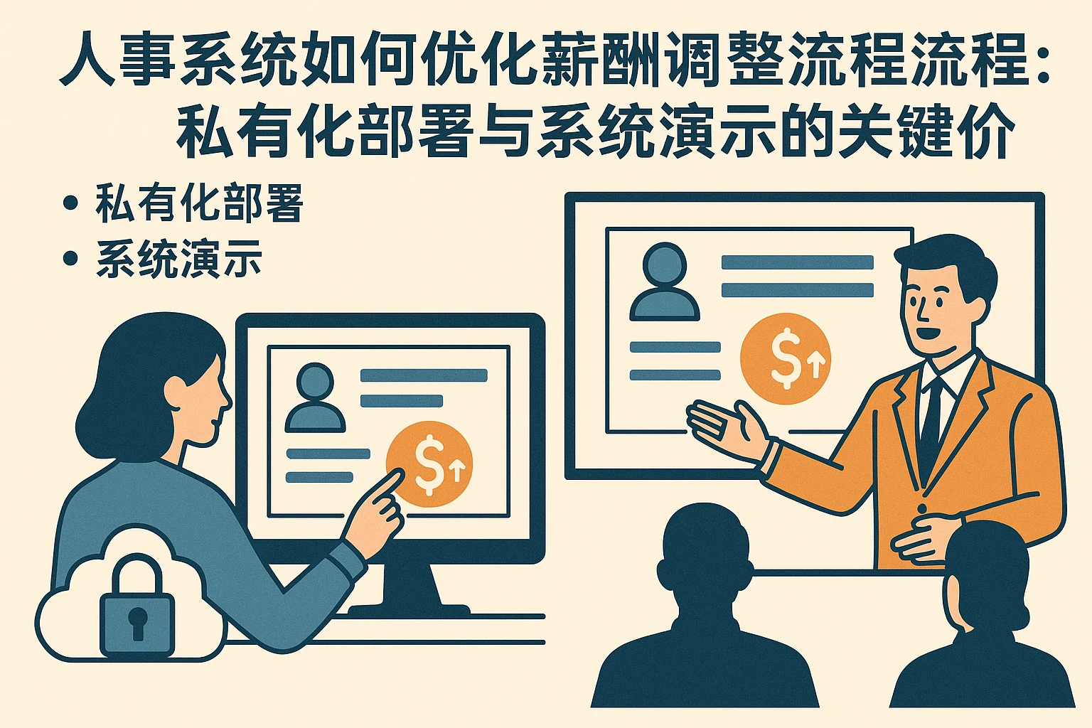 人事系统如何优化薪酬调整流程：私有化部署与系统演示的关键价值