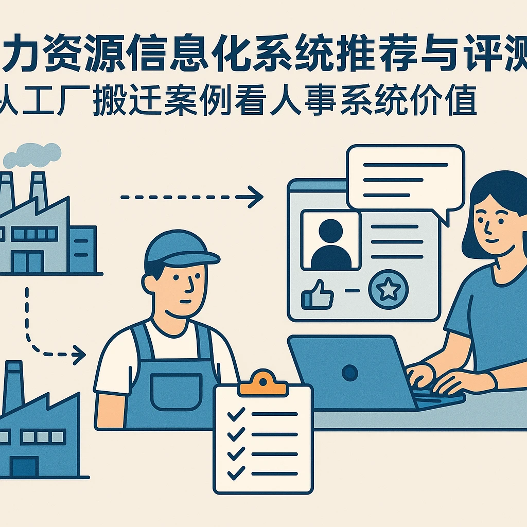 人力资源信息化系统推荐与评测:从工厂搬迁案例看人事系统价值