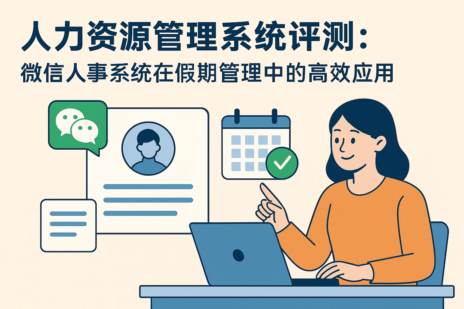 人力资源管理系统评测：微信人事系统在假期管理中的高效应用