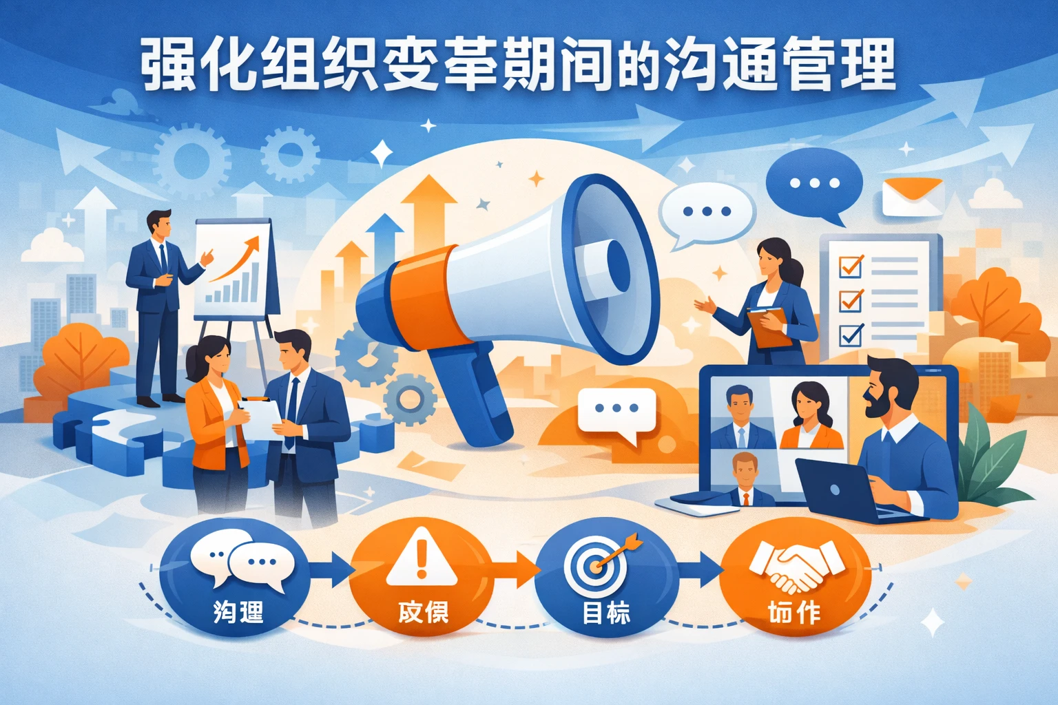 强化组织变革期间的沟通管理