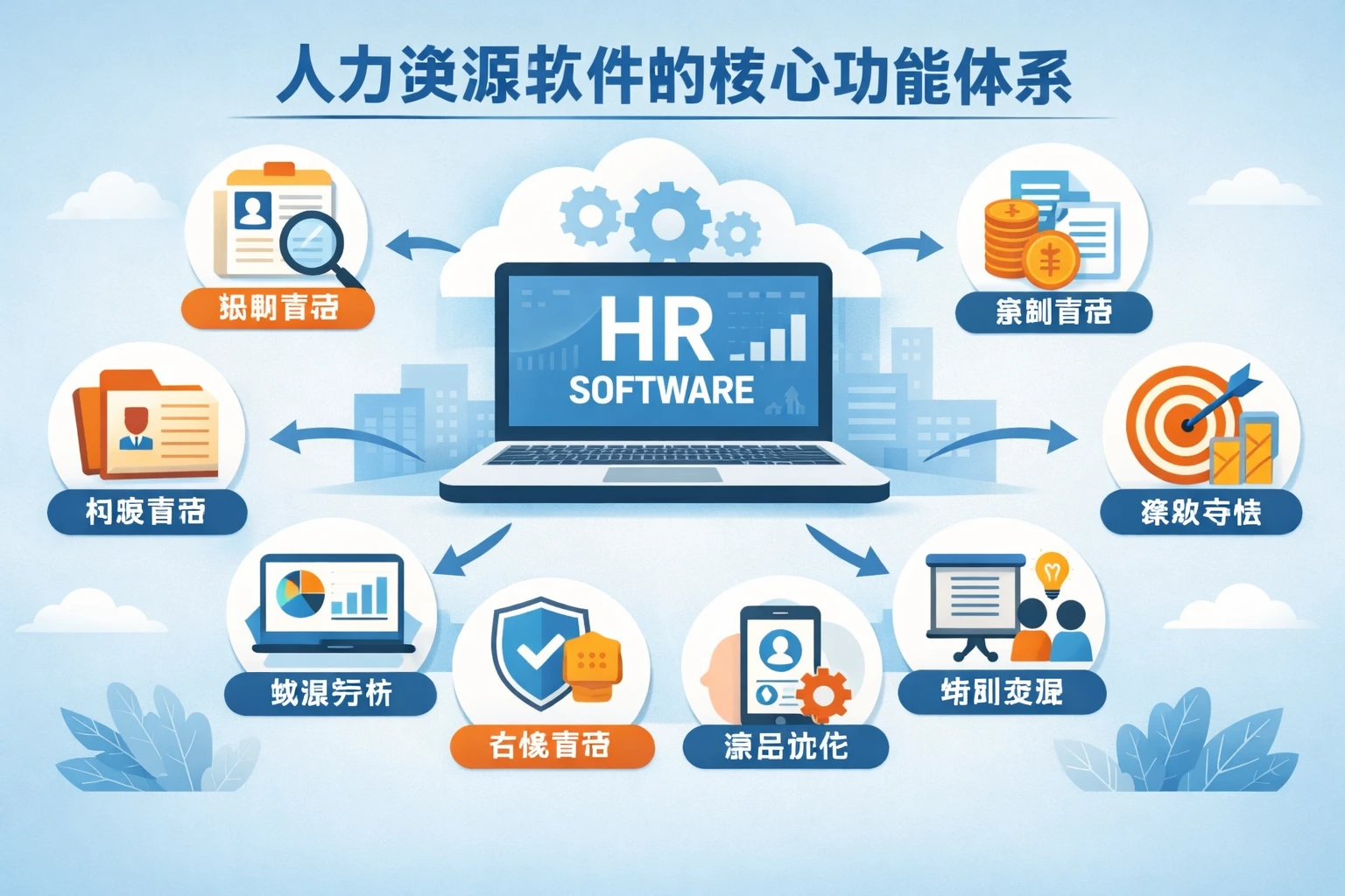 人力资源软件的核心功能体系