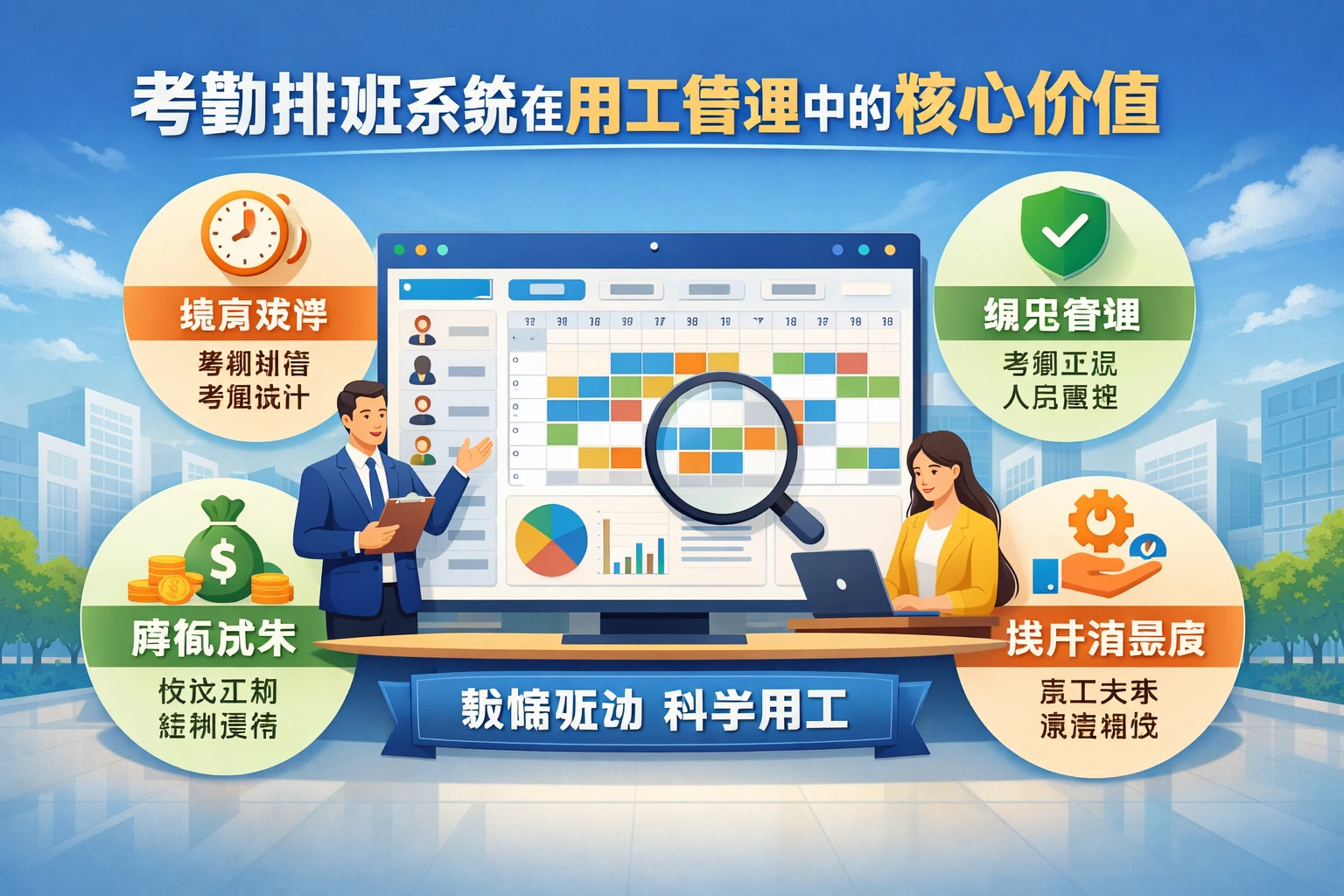 考勤排班系统在用工管理中的核心价值