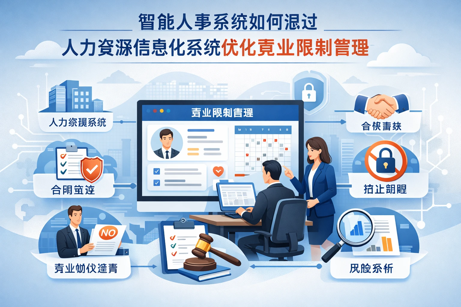 智能人事系统如何通过人力资源信息化系统优化竞业限制管理