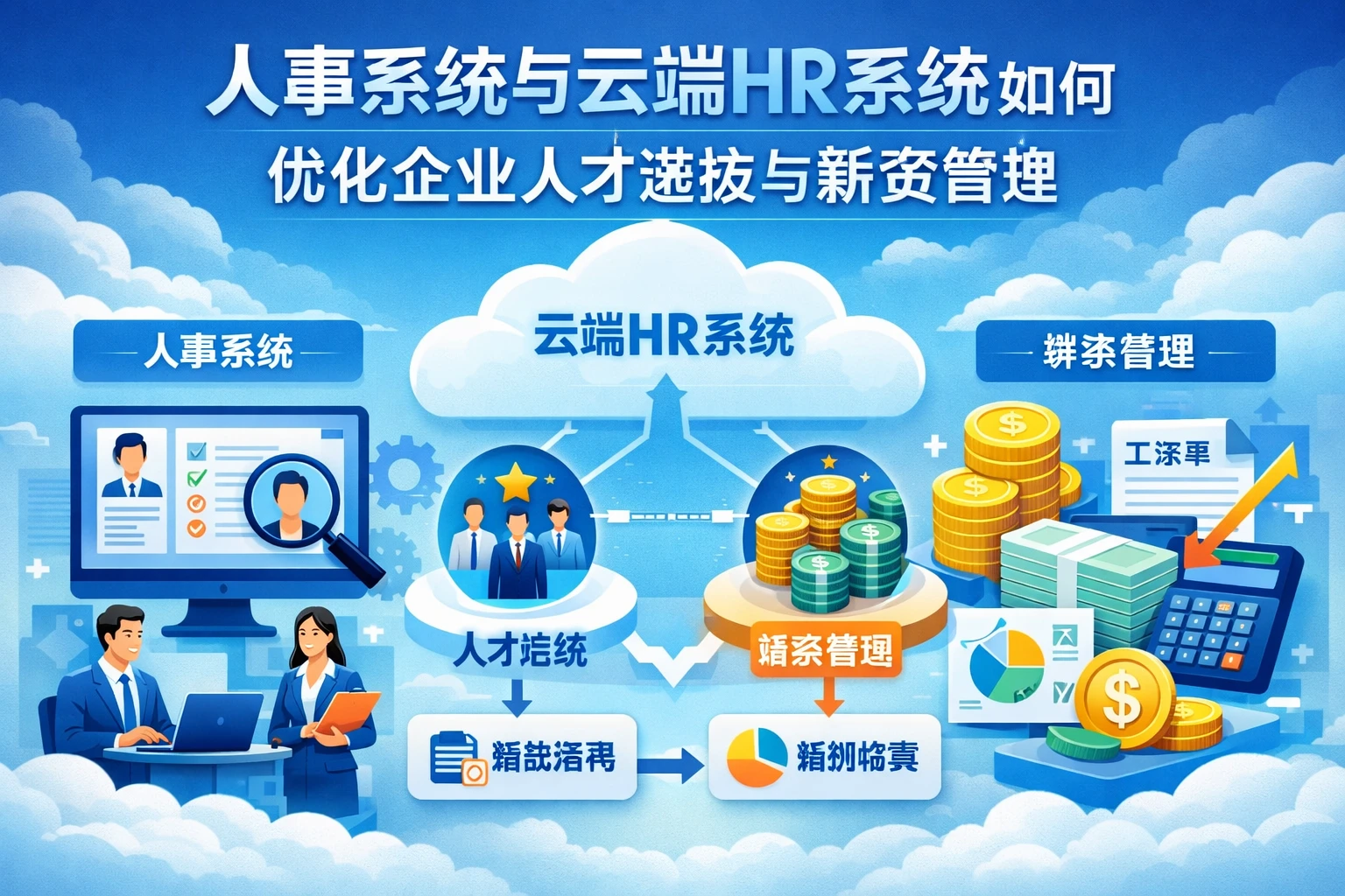 人事系统与云端HR系统如何优化企业人才选拔与薪资管理